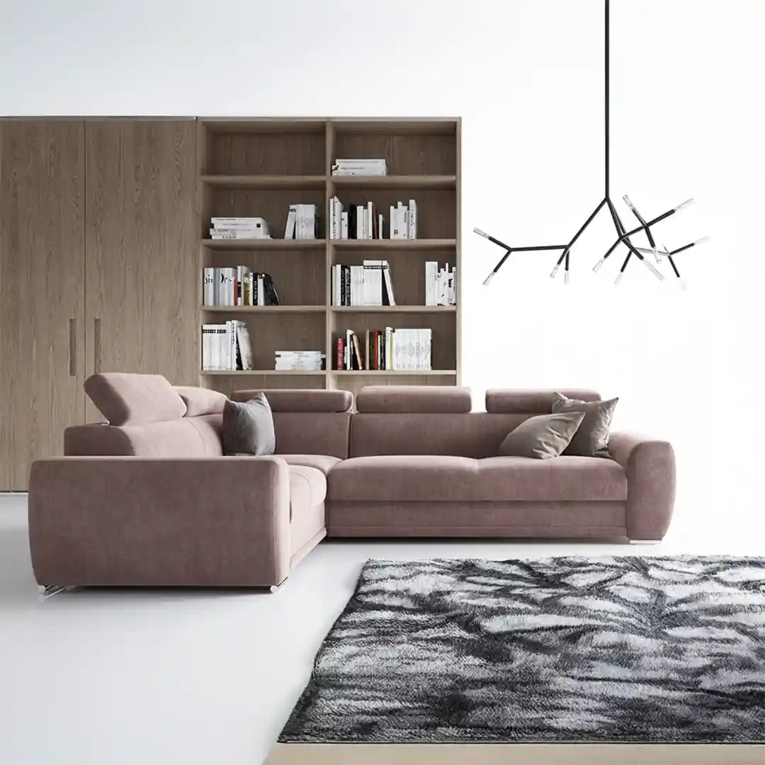 Divano angolare Moon: eleganza e comfort moderno per il soggiorno