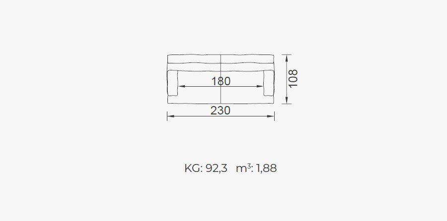 Canapea CONTEMPORANEO - Colorium 3 Locuri large