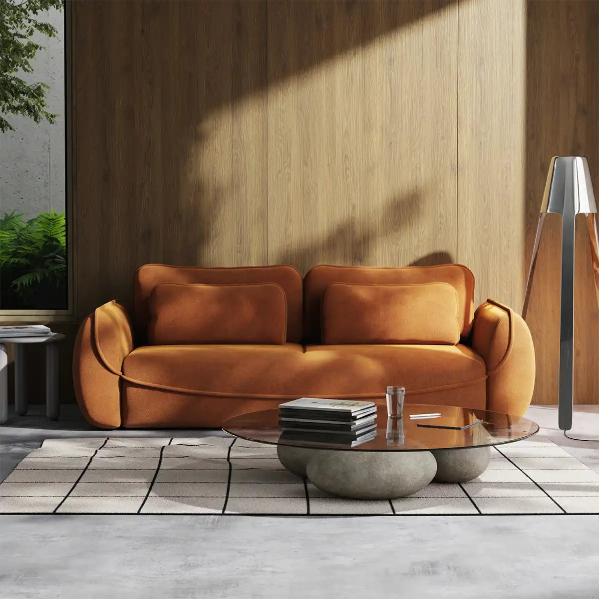 Canapea extensibila serilda 257x105x57 cm - culoare poza