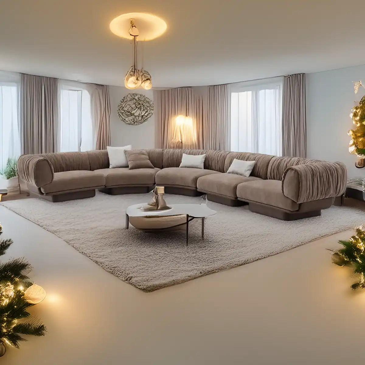 Colțar Alen, Colțar Modular Pentru Living Cu Module Personalizabile