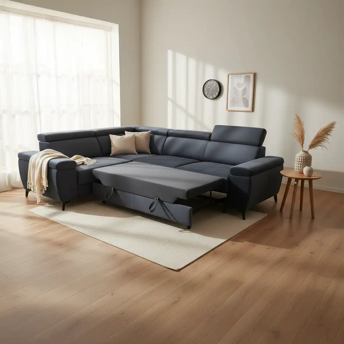 Coltar Extensibil Navio, 276x205x81/93 cm – confort modular și design elegant
