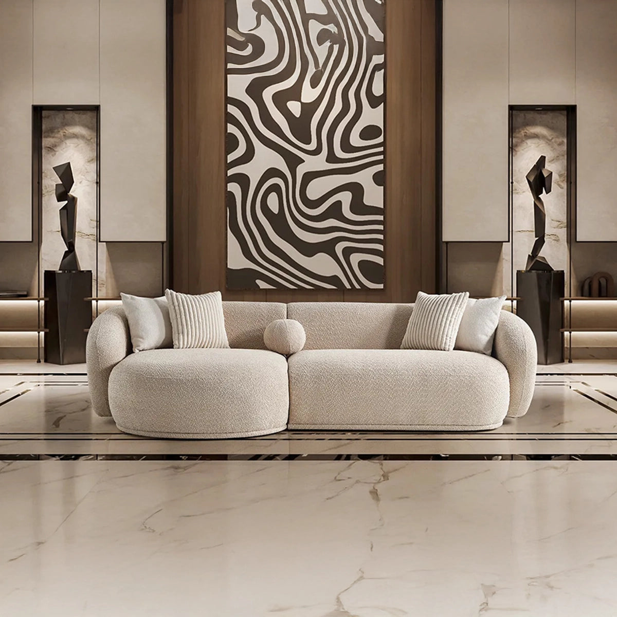 Colțar SNOOZE – Relaxare maximă și design modern pentru living