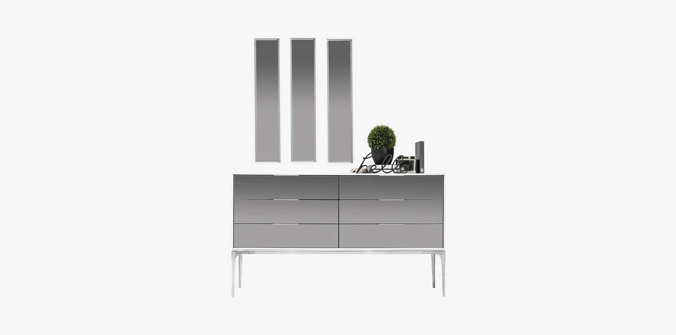 Comoda cu oglinda Bordeaux