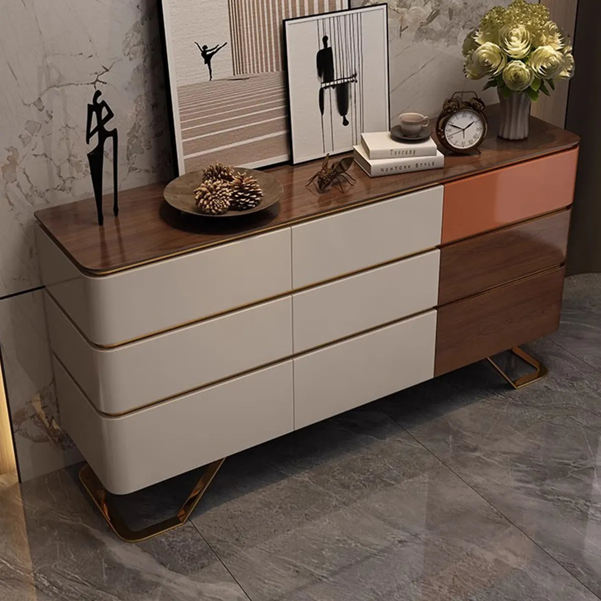 Comode Eleg din lemn – design elegant și natural