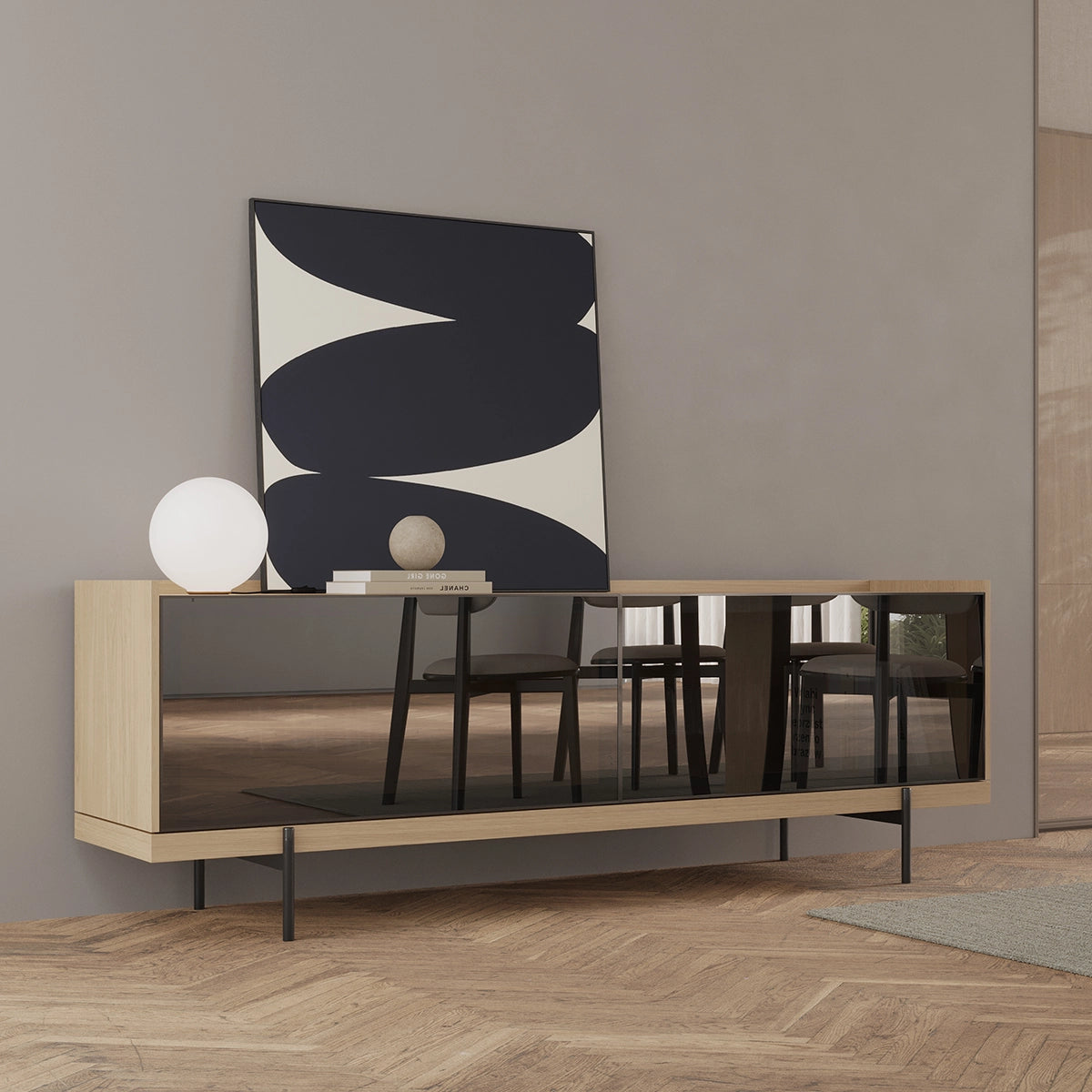 Cassettiera in rovere di Barcellona