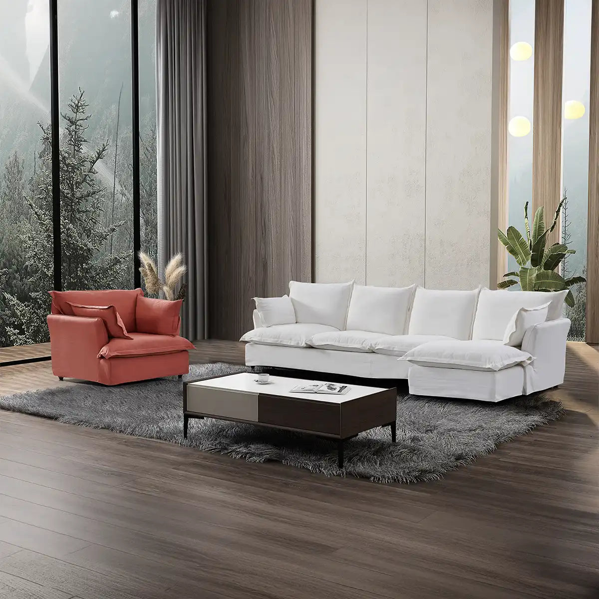 Canapea 3 Locuri Alfieri – design modern și elegant