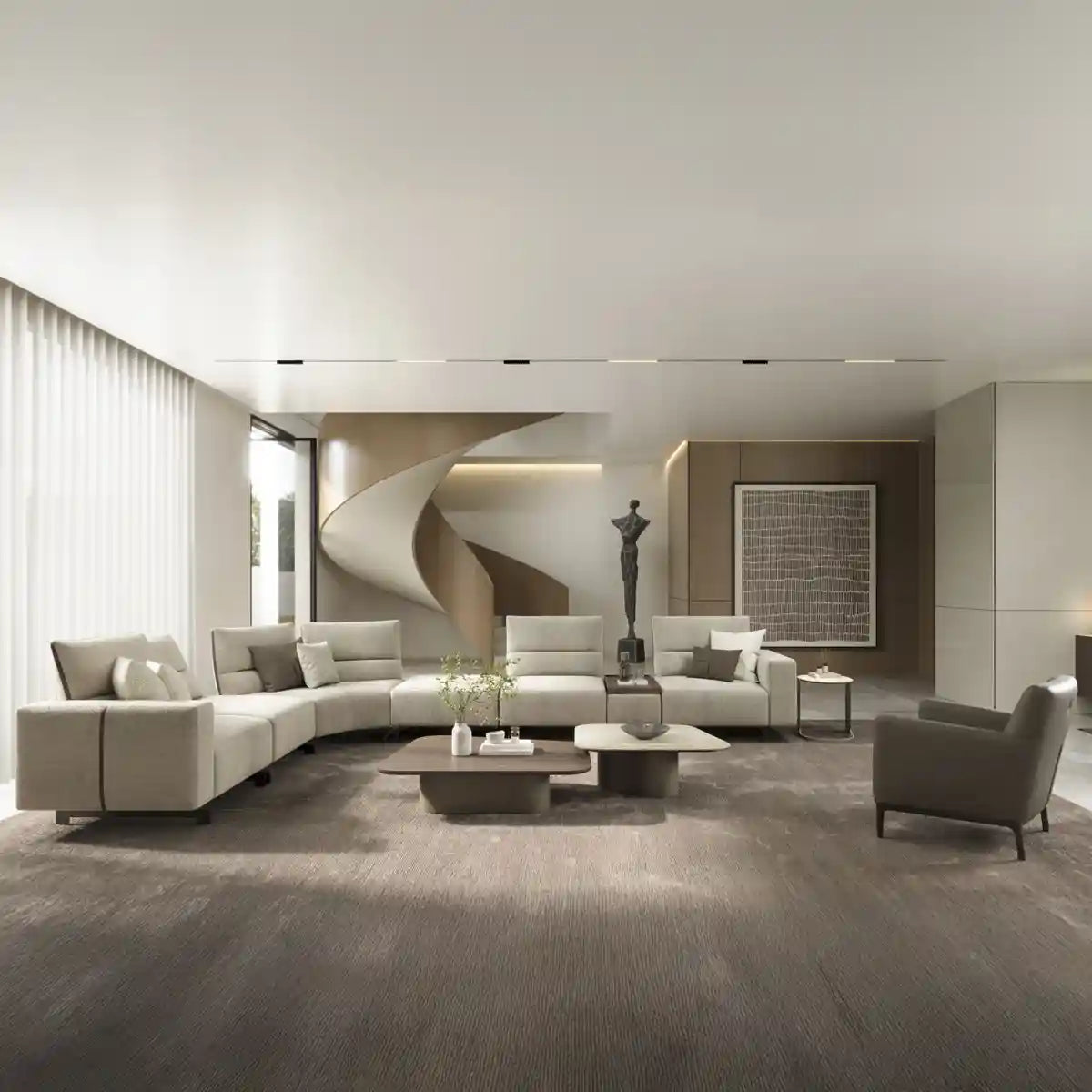 Compozitie Aria - Compozitie Aria – Sistem Modular Premium pentru Livinguri Moderne