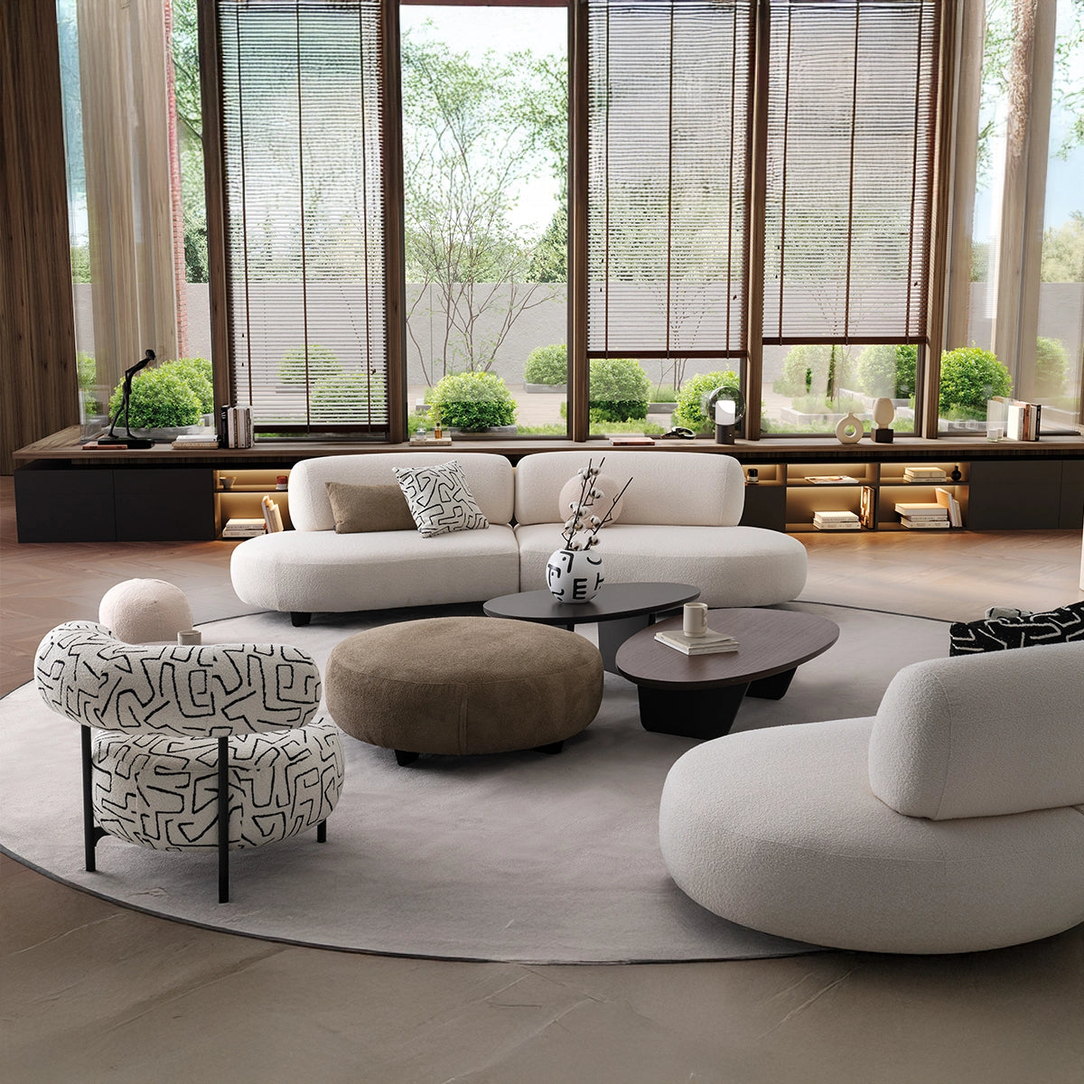 Calore Compositions – Comfort ed eleganza modulari per il soggiorno