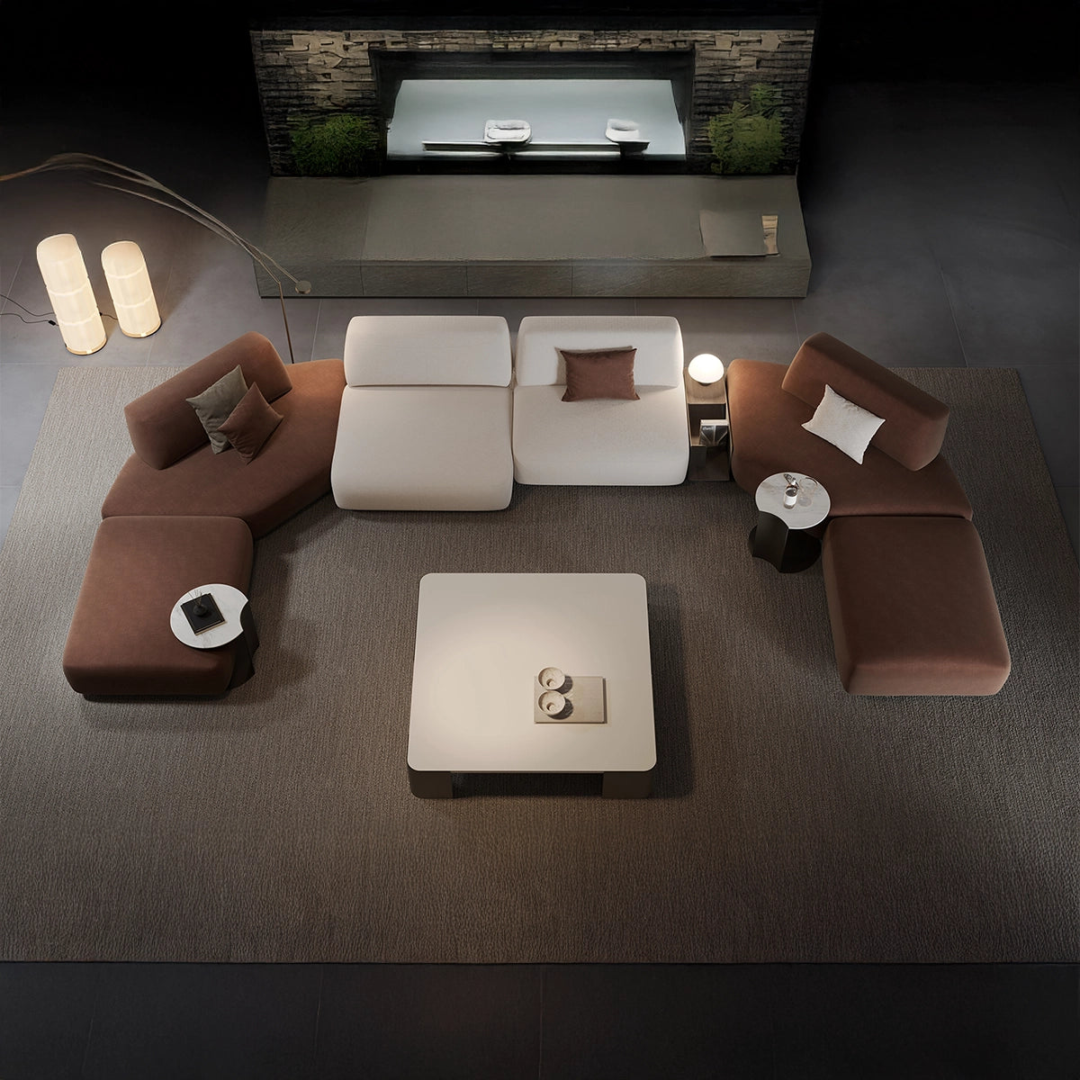 Composizioni Pino – Eleganza e versatilità per il soggiorno
