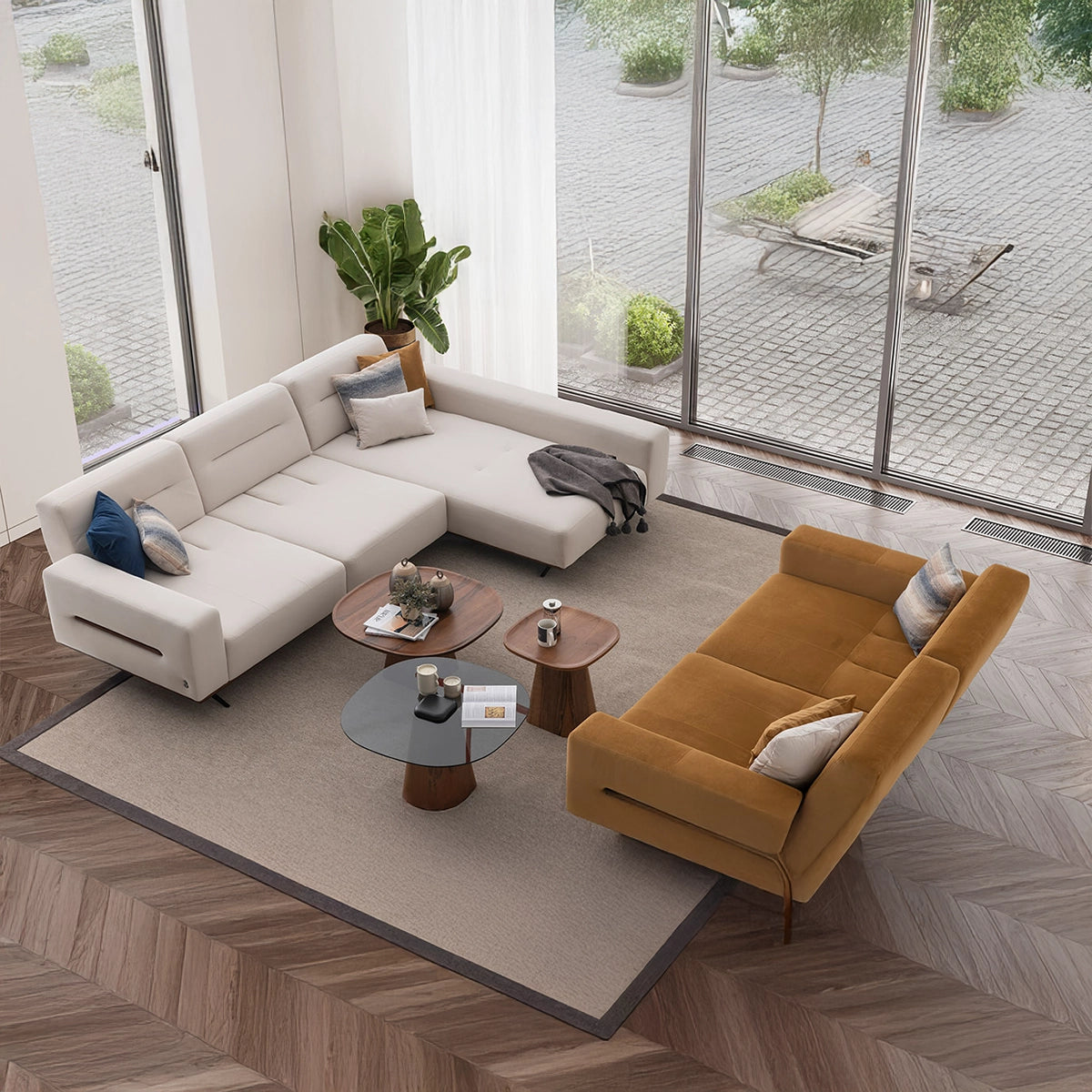 Composizioni modulari GOCCIA: design elegante e comfort premium