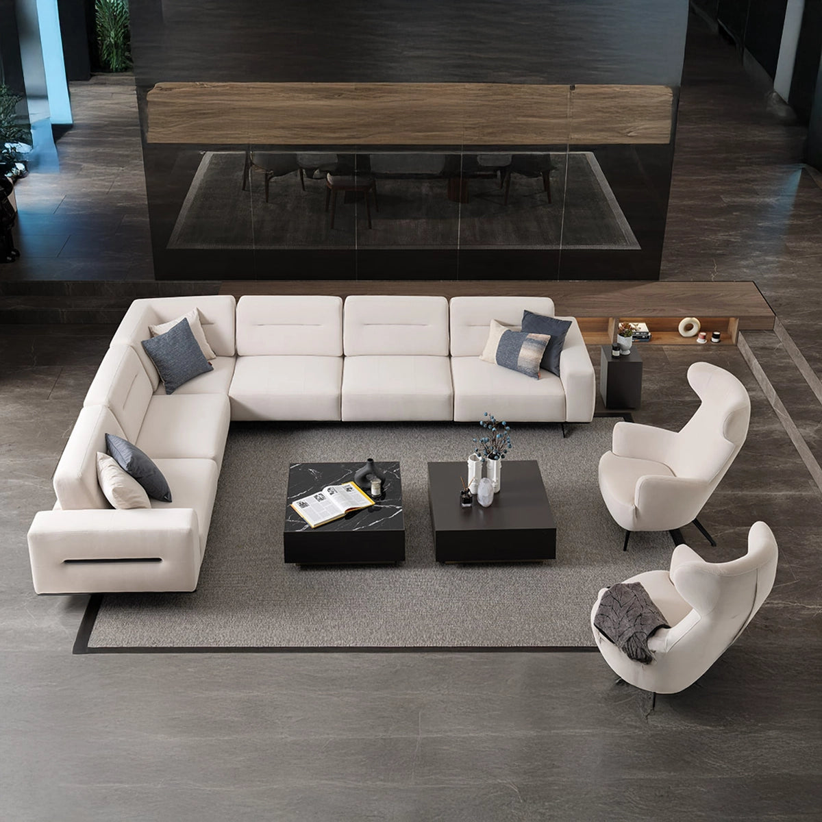 Composizioni modulari GOCCIA: design elegante e comfort premium