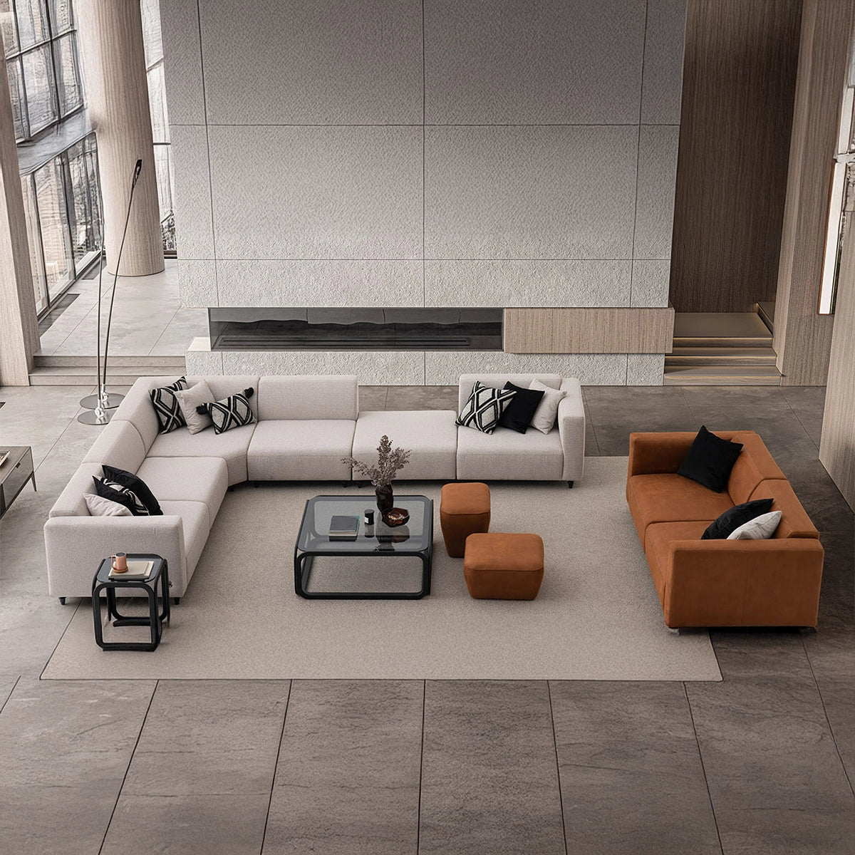 Compoziții Conrad – eleganță și confort modular
