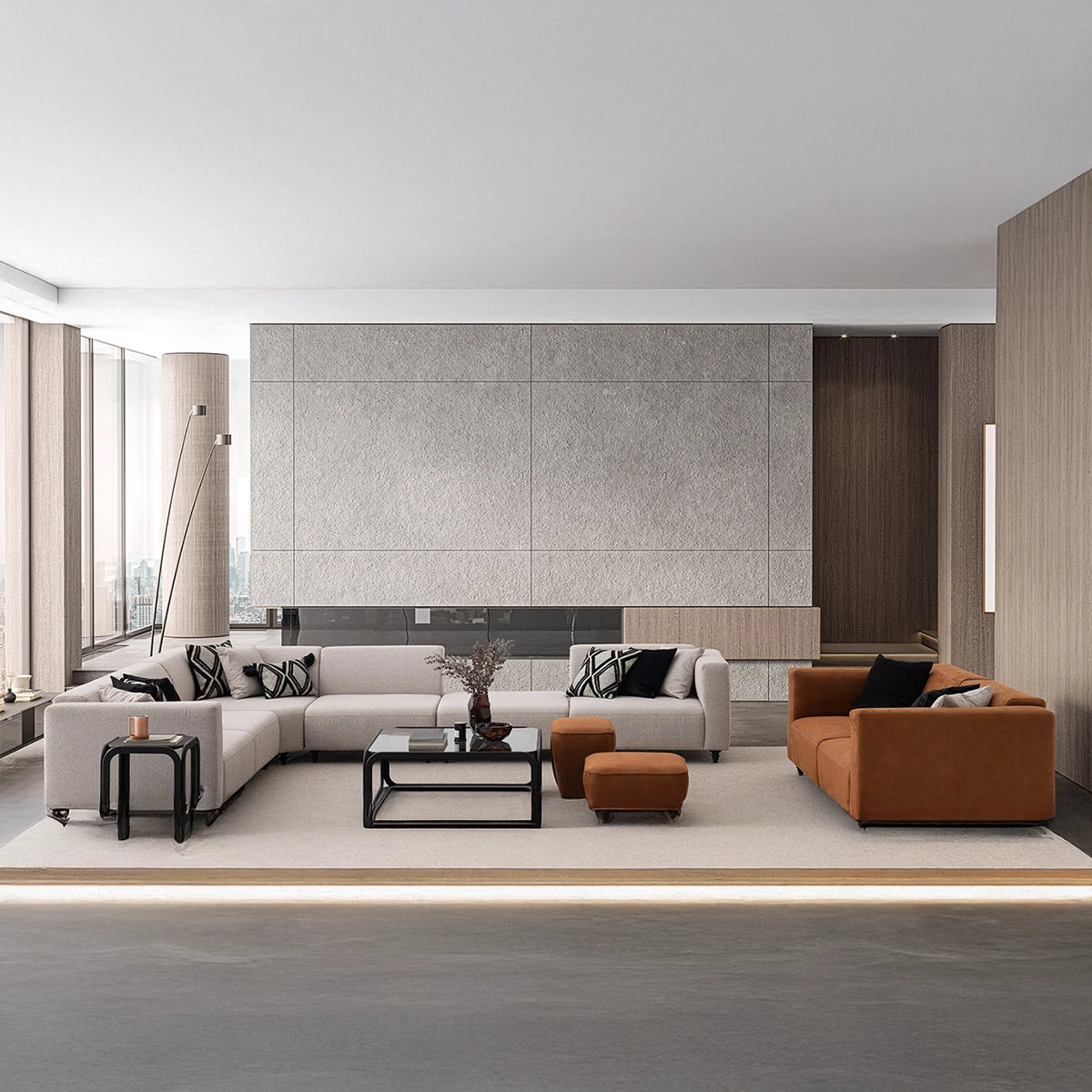 Compoziții Conrad – eleganță și confort modular