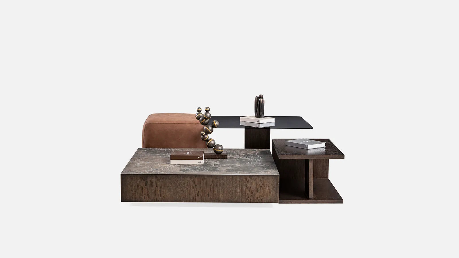 MASUTA DE CAFEA MARE DE LEMN COOPER