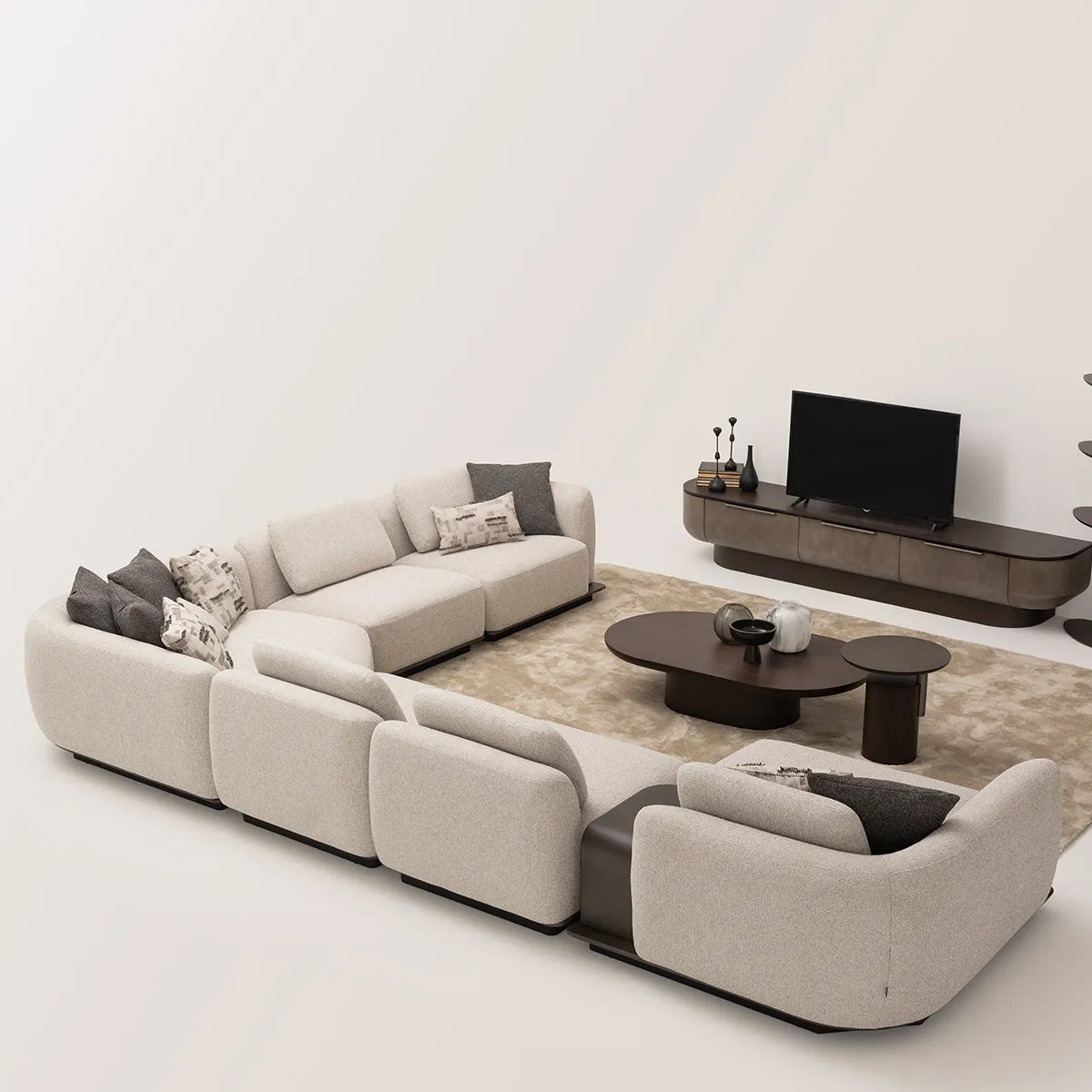 Canapea și fotoliu modular Loco – Confort ergonomic și design modern