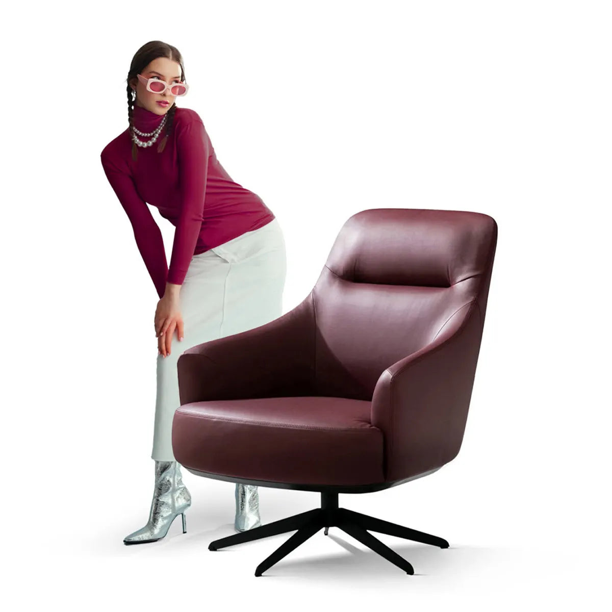 Fotoliu Piri – Eleganță și Confort într-o Formă Distinctivă