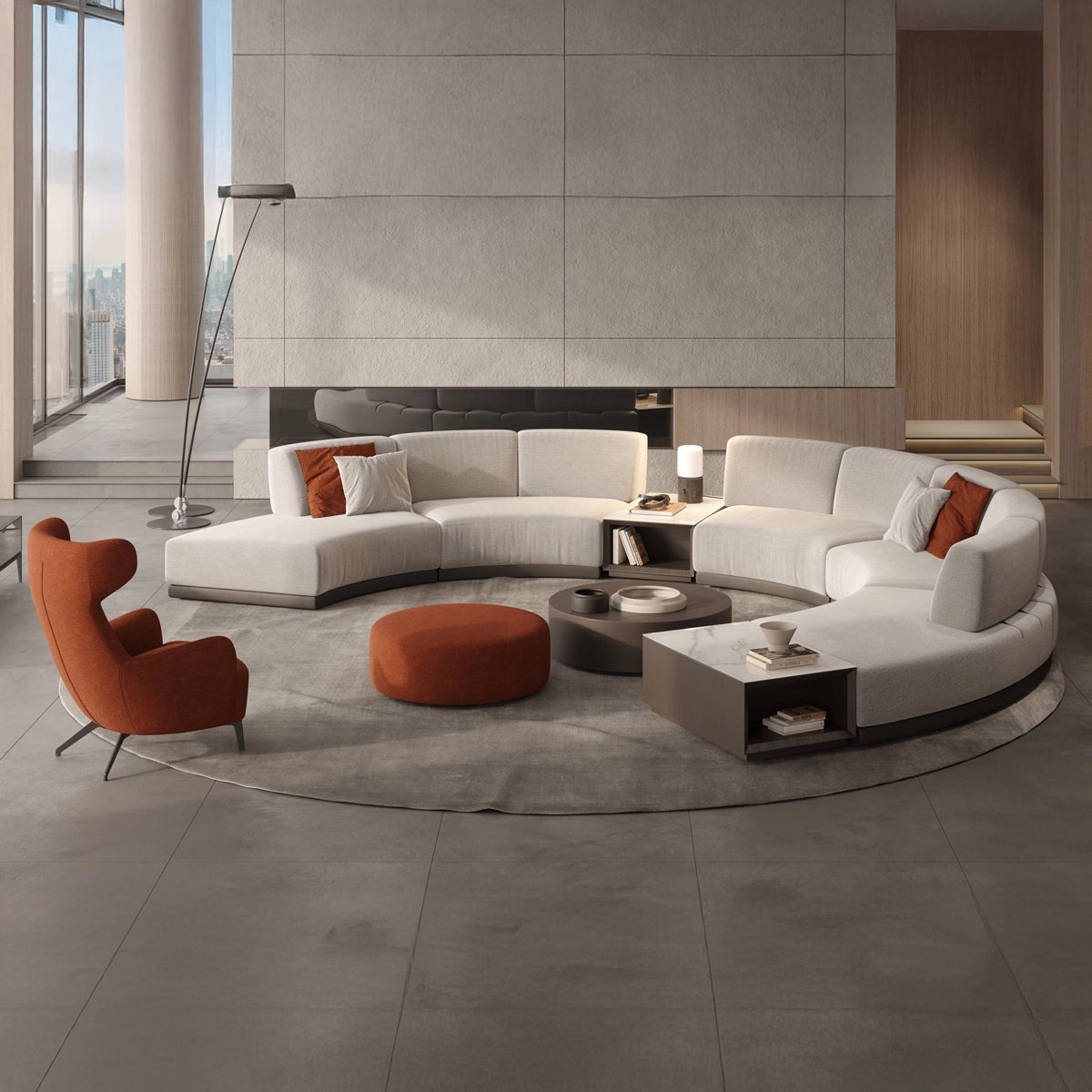 Composizioni Affresco – Design moderno e comfort per il soggiorno