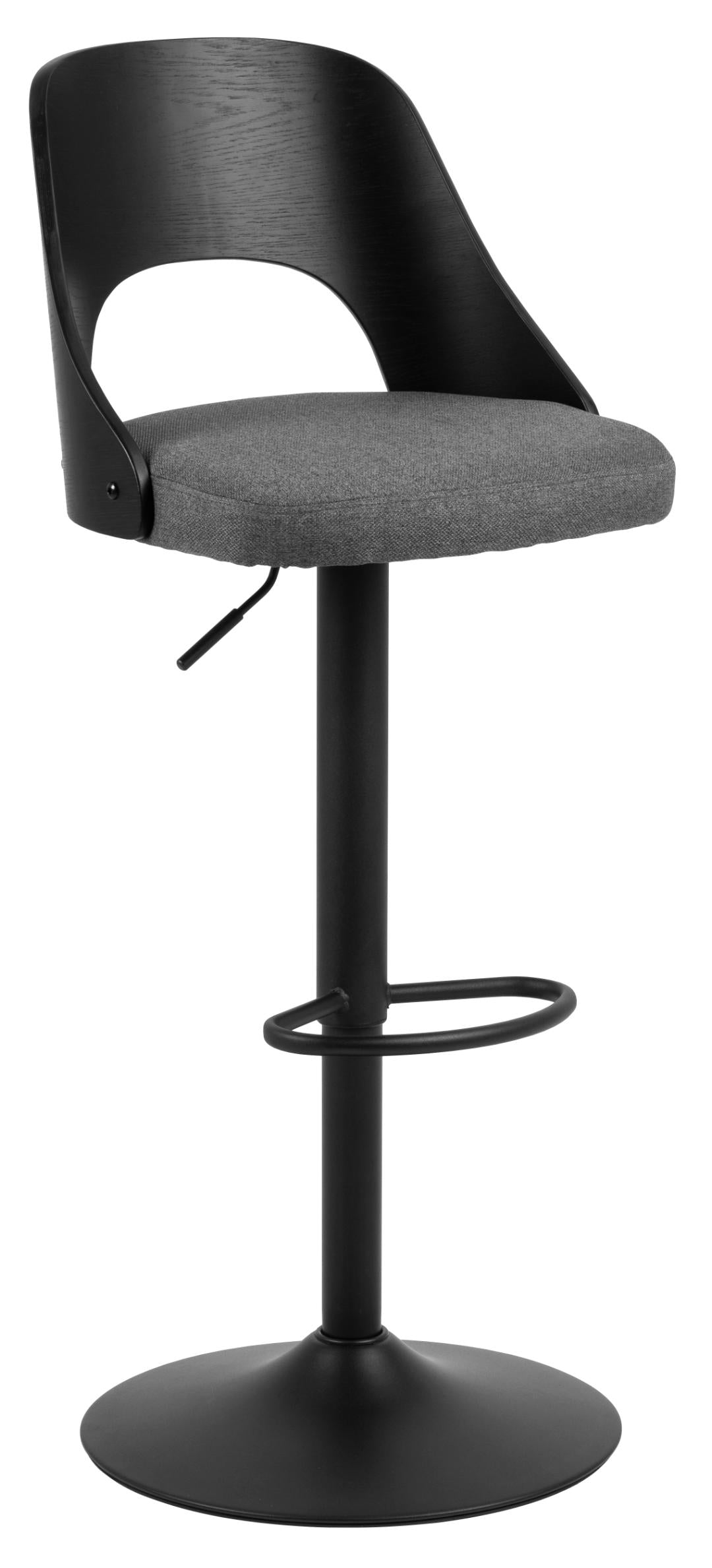 SCAUN DE BAR LUCY GRI ÎNCHIS