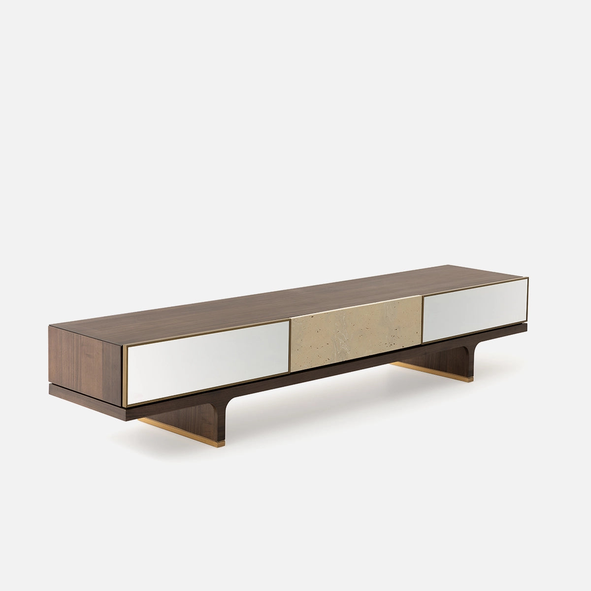 Comoda TV Hector cu Raft Suspendat – Design Modern pentru Living