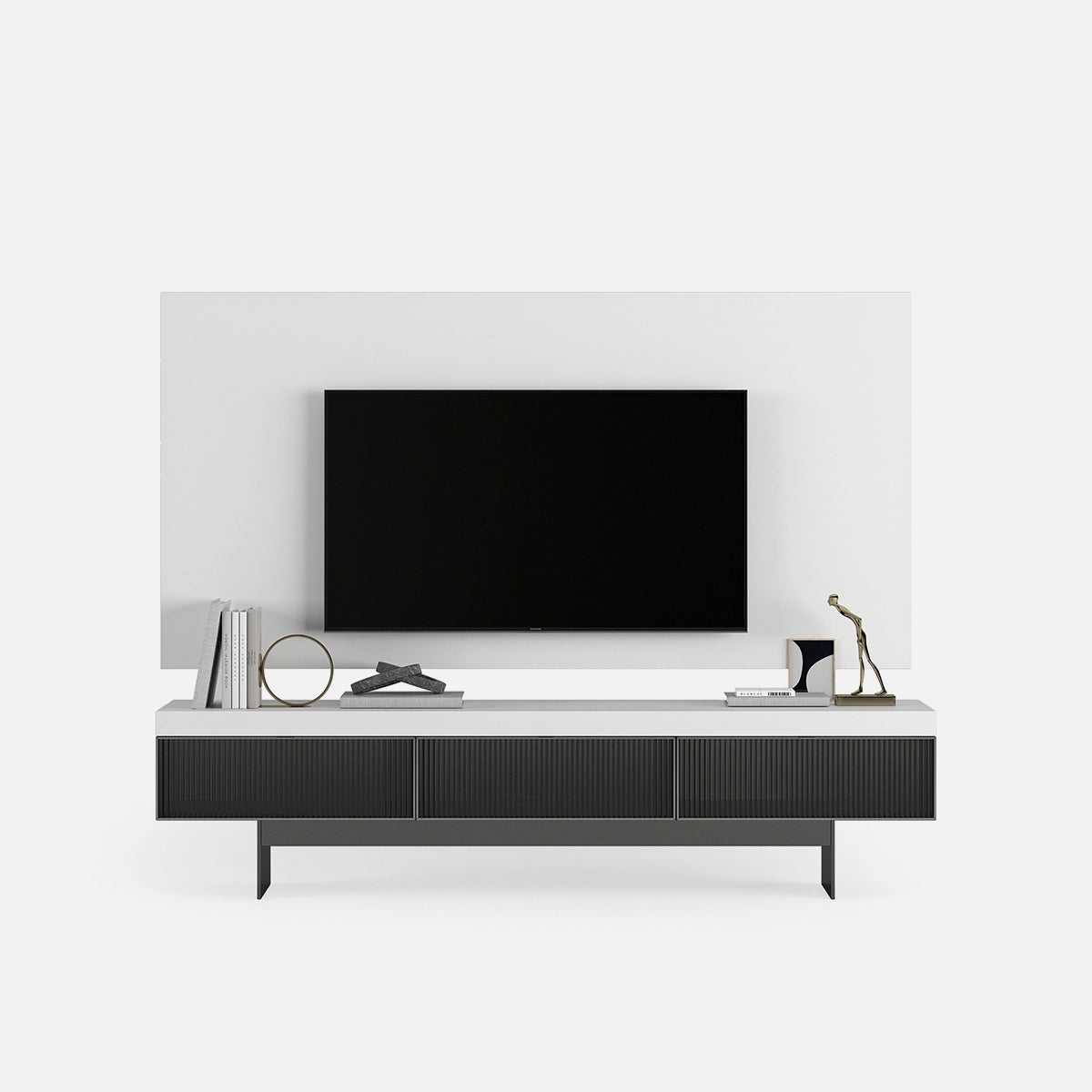 Comoda TV Hiro cu Raft Suspendat – Design Modern cu Doua Variante