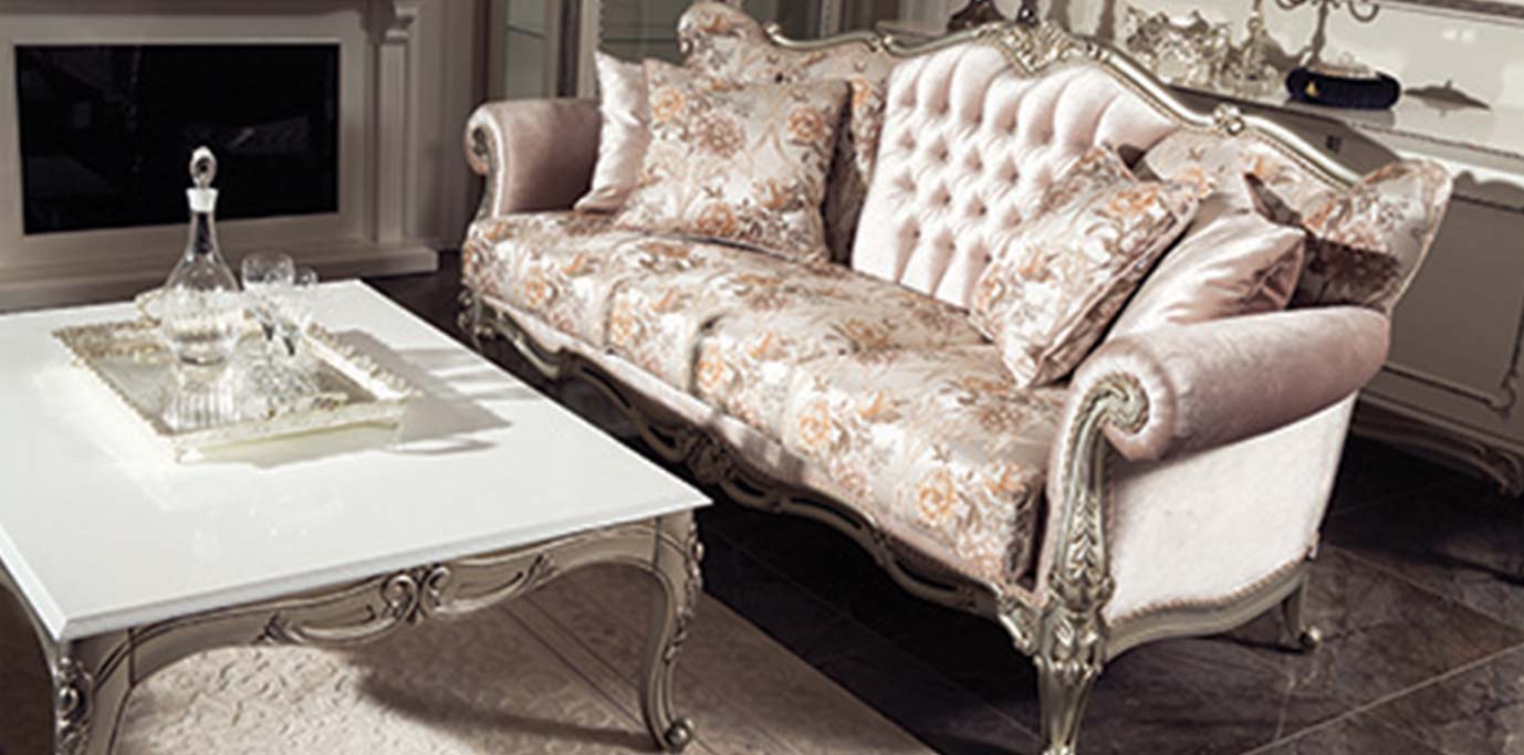 Canapea Le Viera Silver 3L