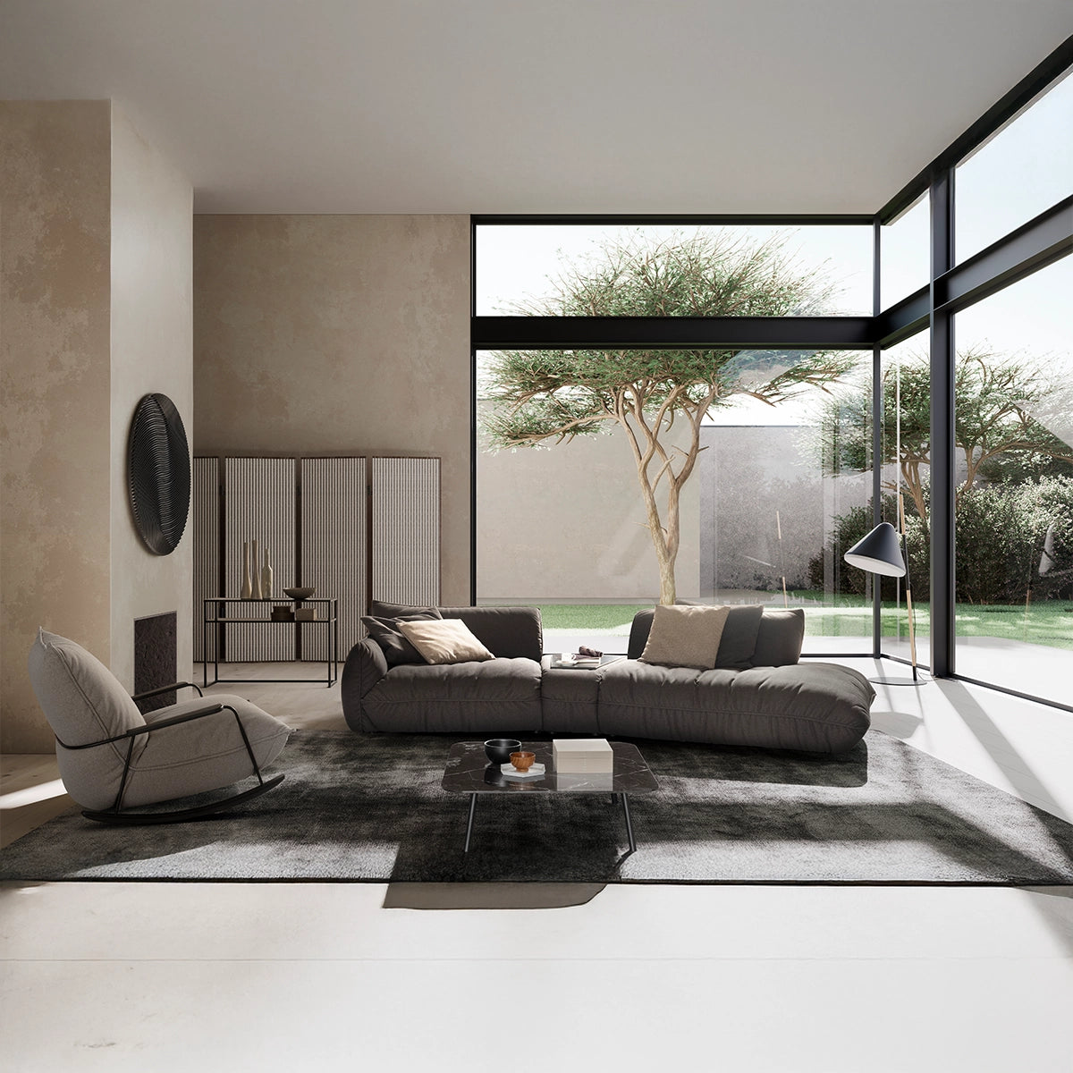 FLUFFY – Living modular cu design sculptural și confort premium