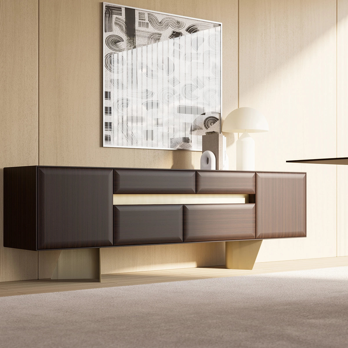 Comoda Madlen – Comoda Modernă pentru Depozitare în Living