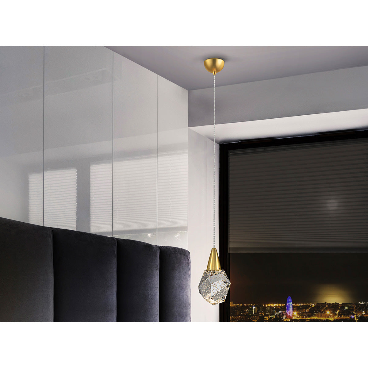 LAMPĂ ACVARIU 1L, AUR MAT