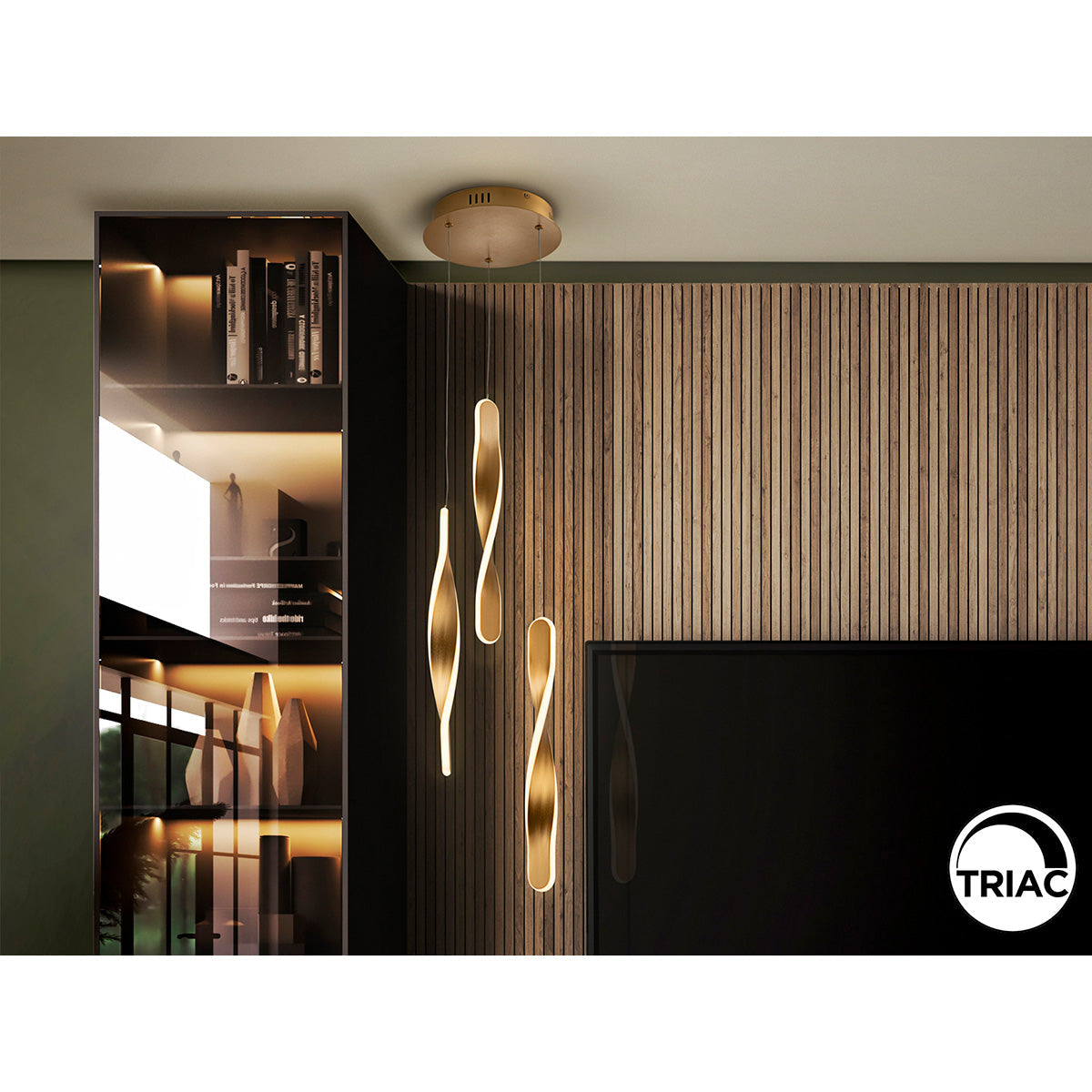 TWIST - LAMPĂ 3L AUR