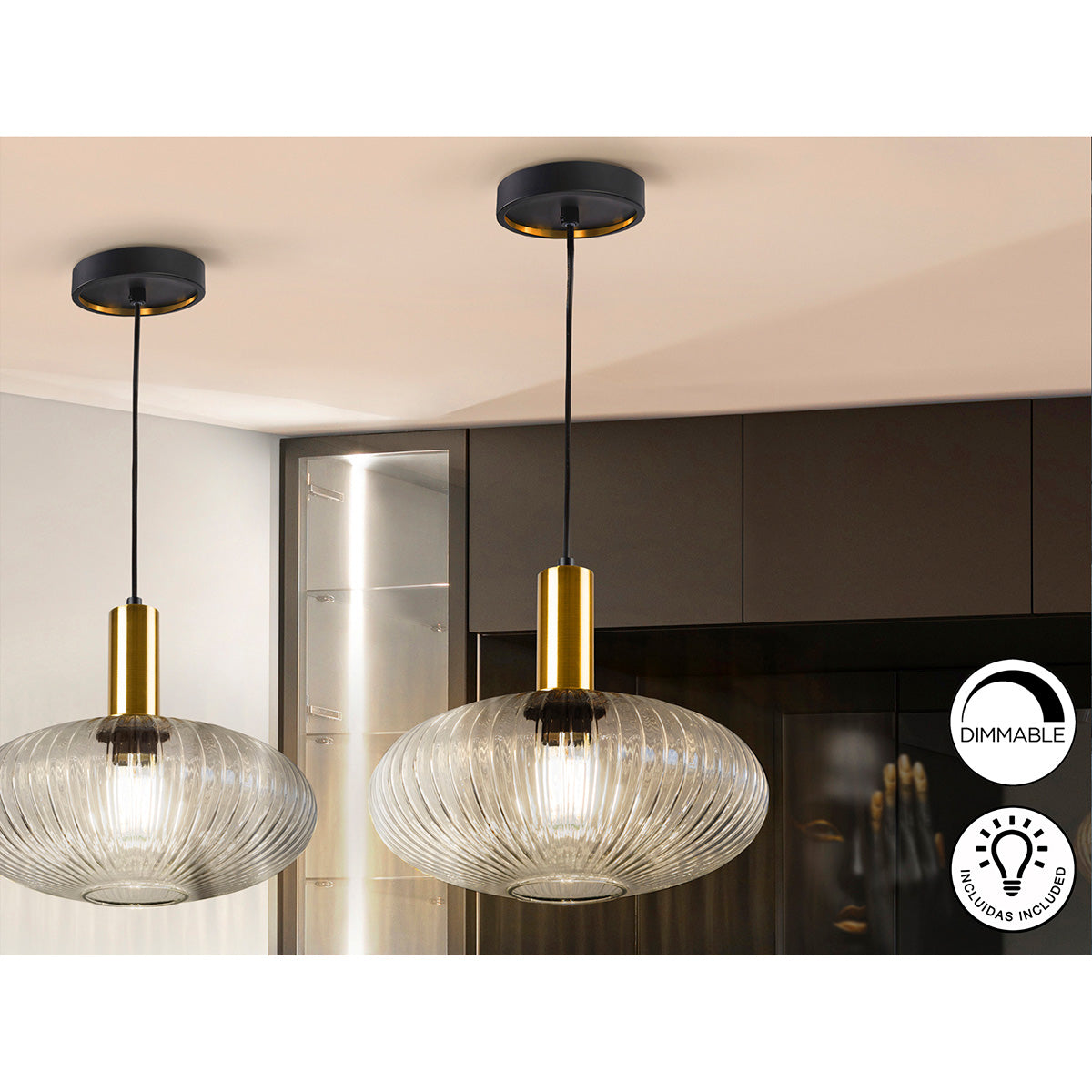 Lampă Norma 1L, transparentă