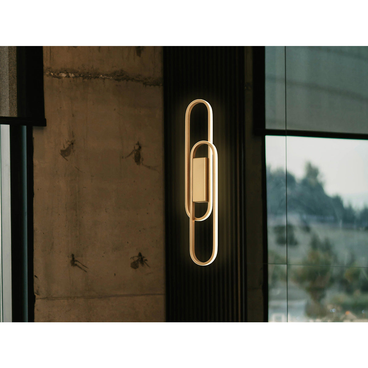 ODELE - LAMPĂ DE APLICĂ AURITĂ 2L