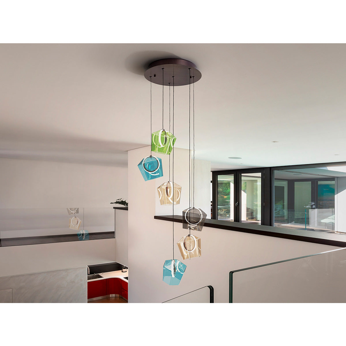 INGRID - LAMPĂ 6L CULORI