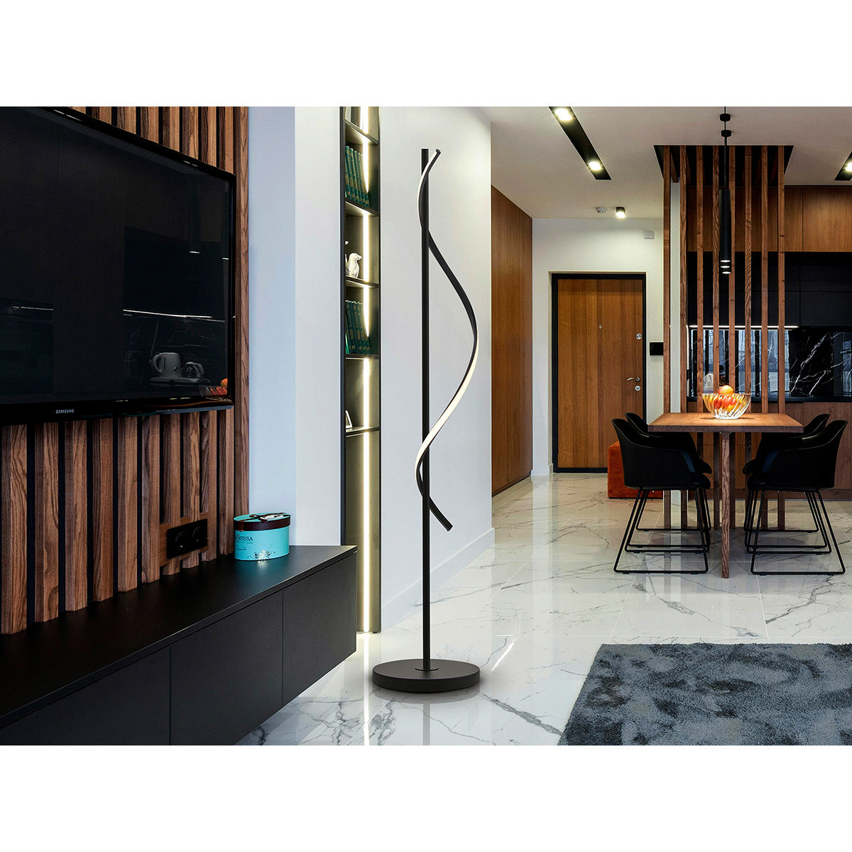 BOA - LAMPĂ DE PODEAR NEAGRĂ