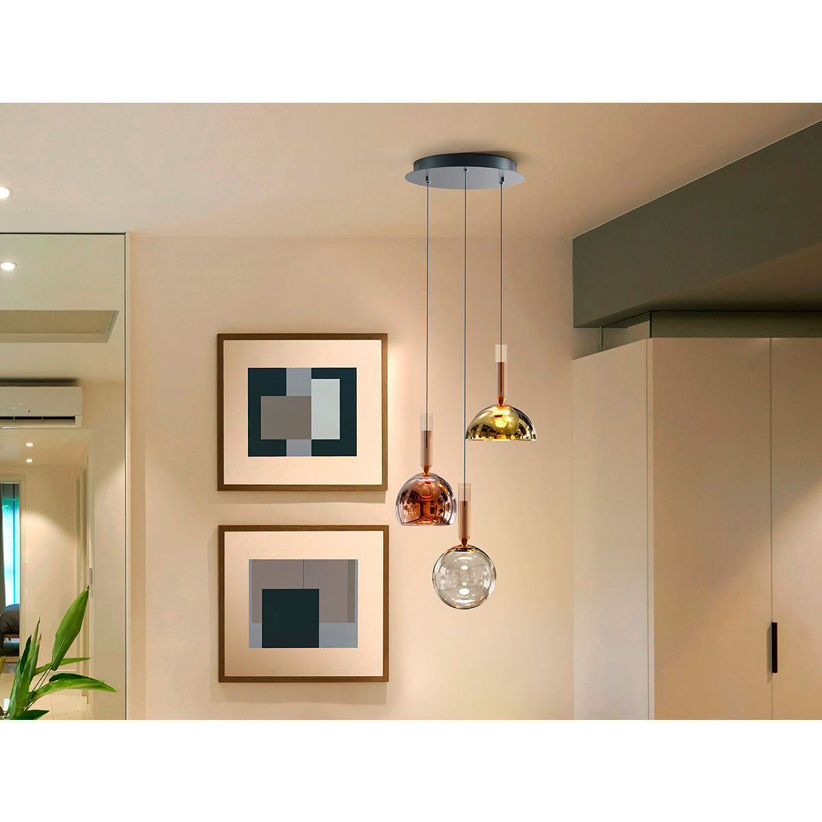 CHARLIZE - LAMPĂ 3L CULORI