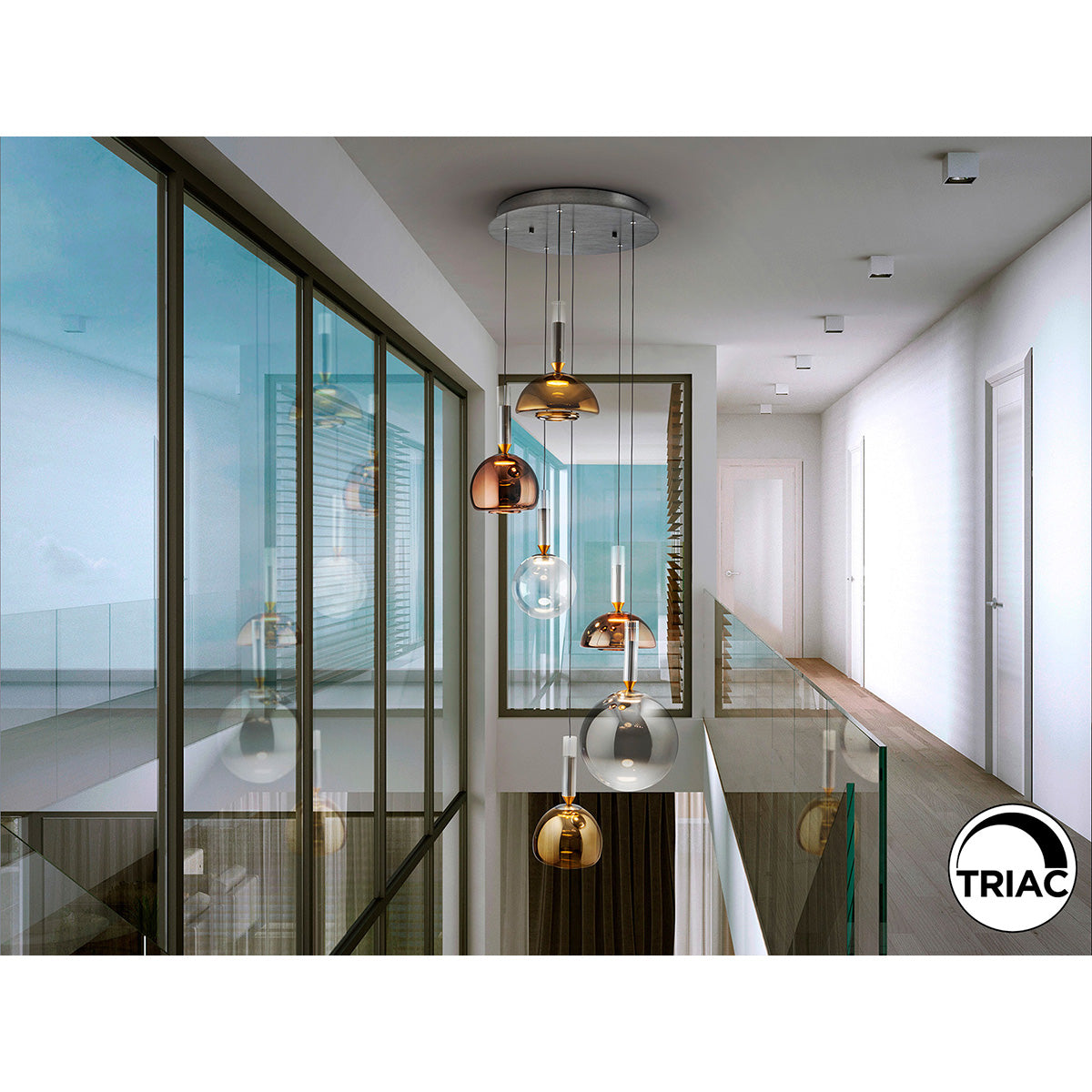 CHARLIZE - LAMPĂ 6L CULORI