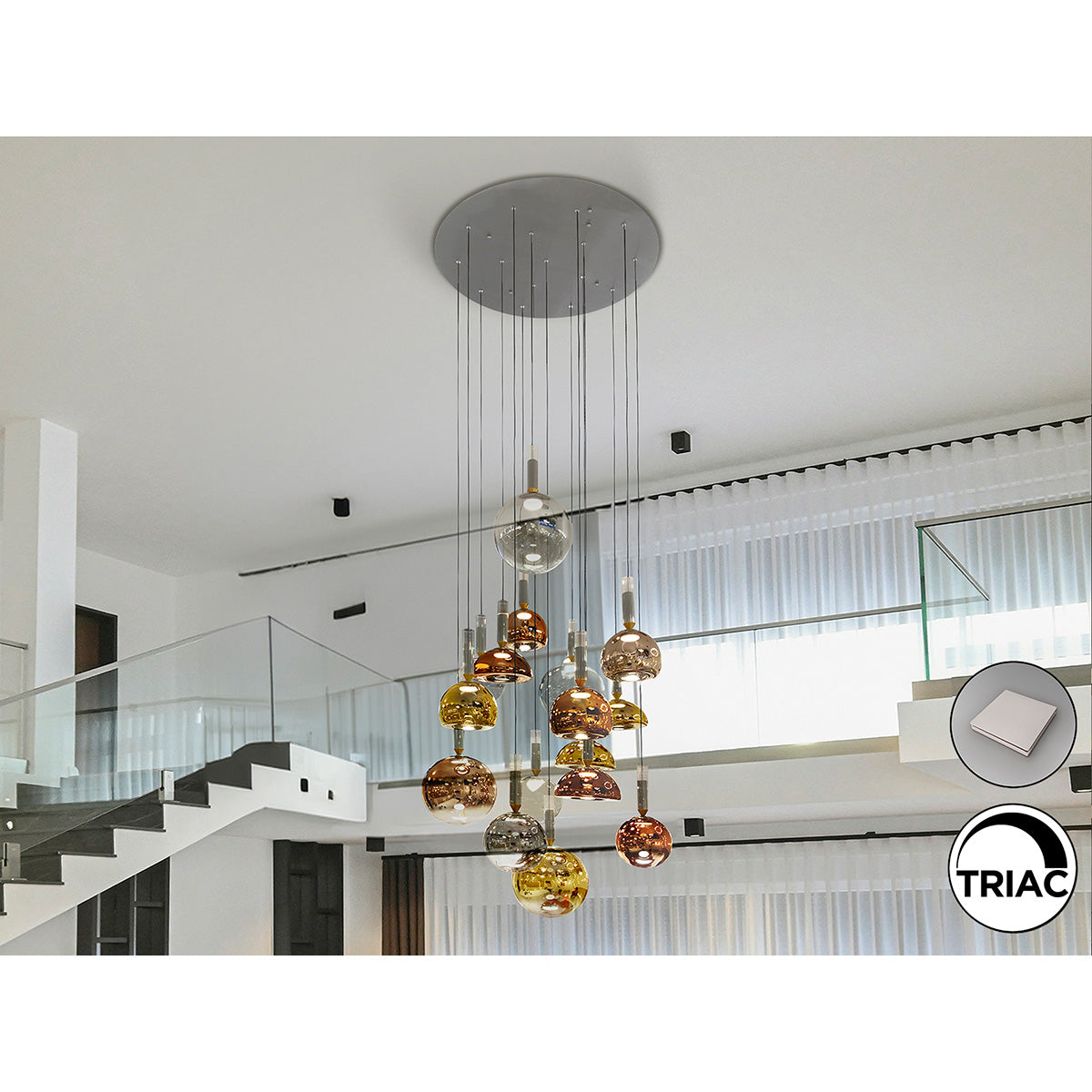 CHARLIZE - LAMPĂ 16L CULORI