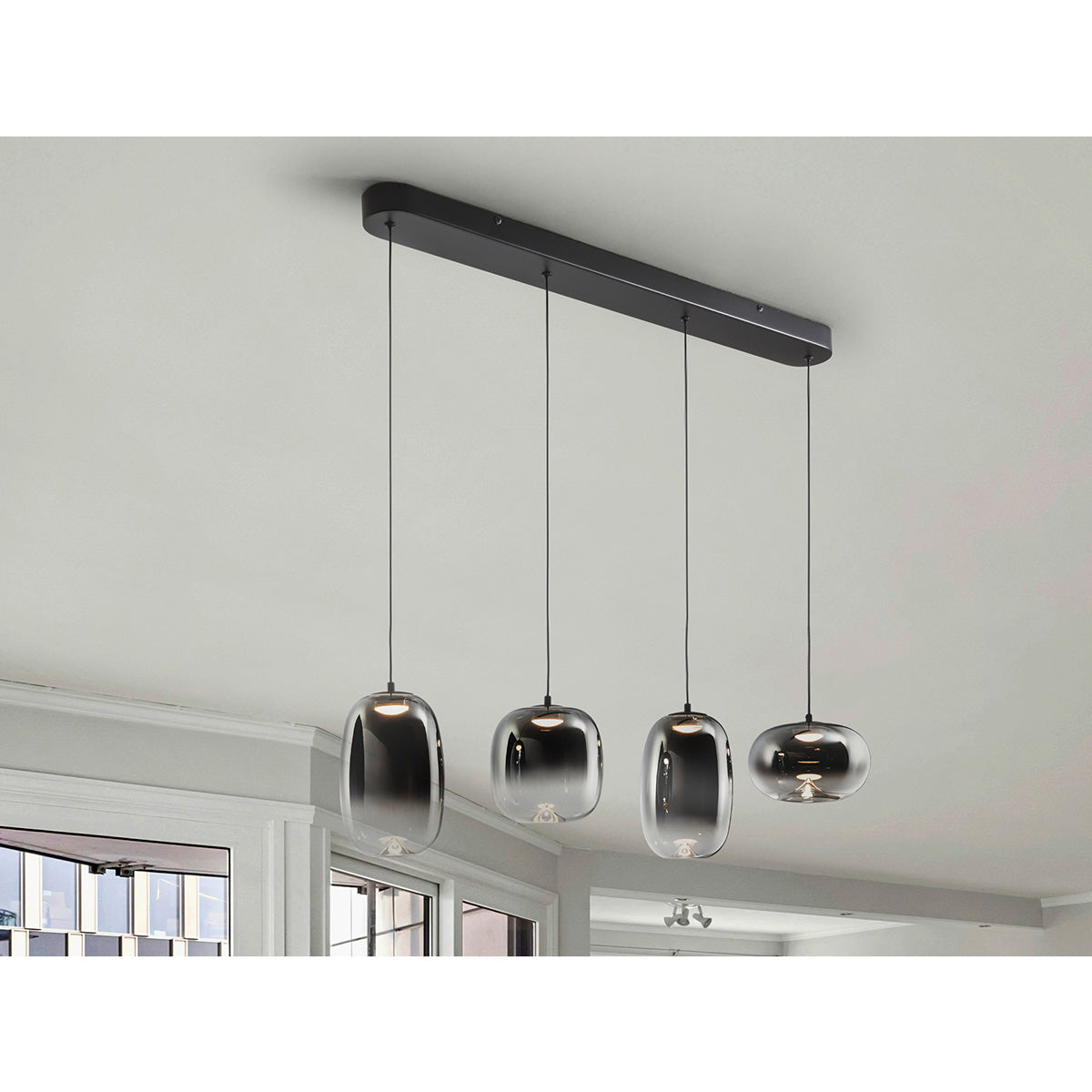 ONICE - LAMPĂ 4L NEGRU-FUMURIE