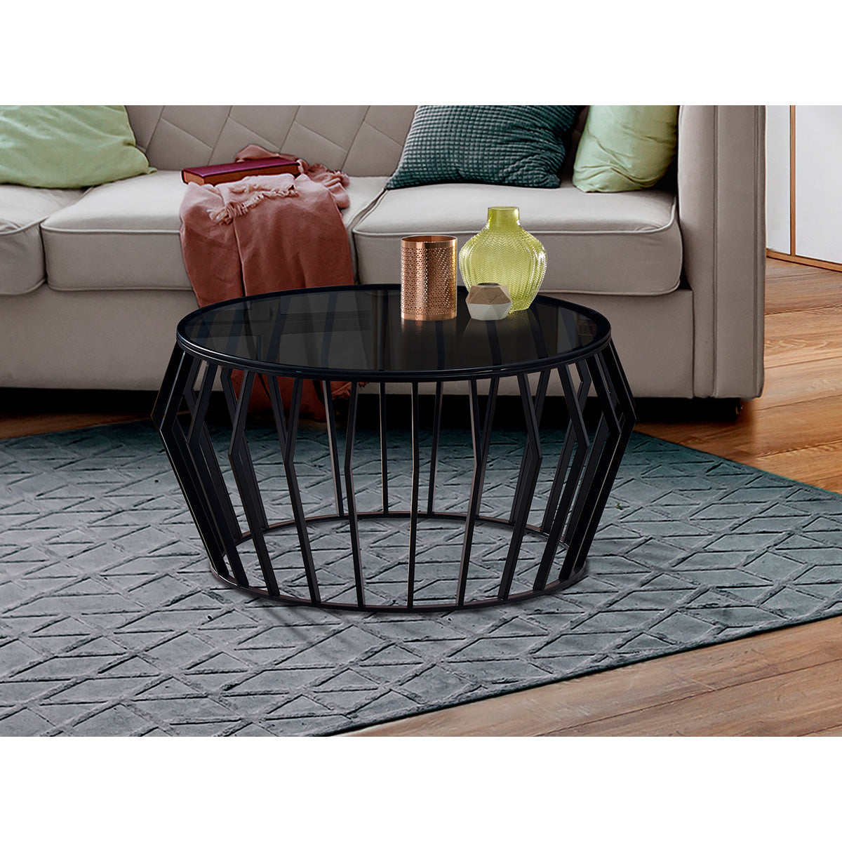 CIROS - MĂSUȚĂ DE CAFEA NEGRU MAT