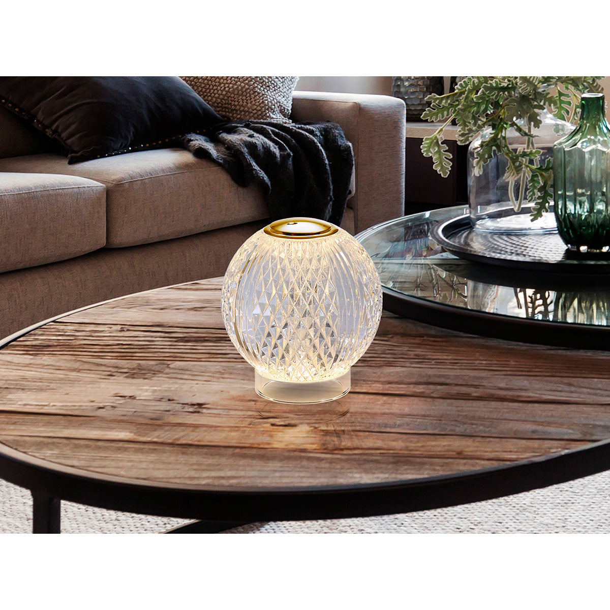 AUSTRAL - LAMPĂ DE MASĂ AURIE