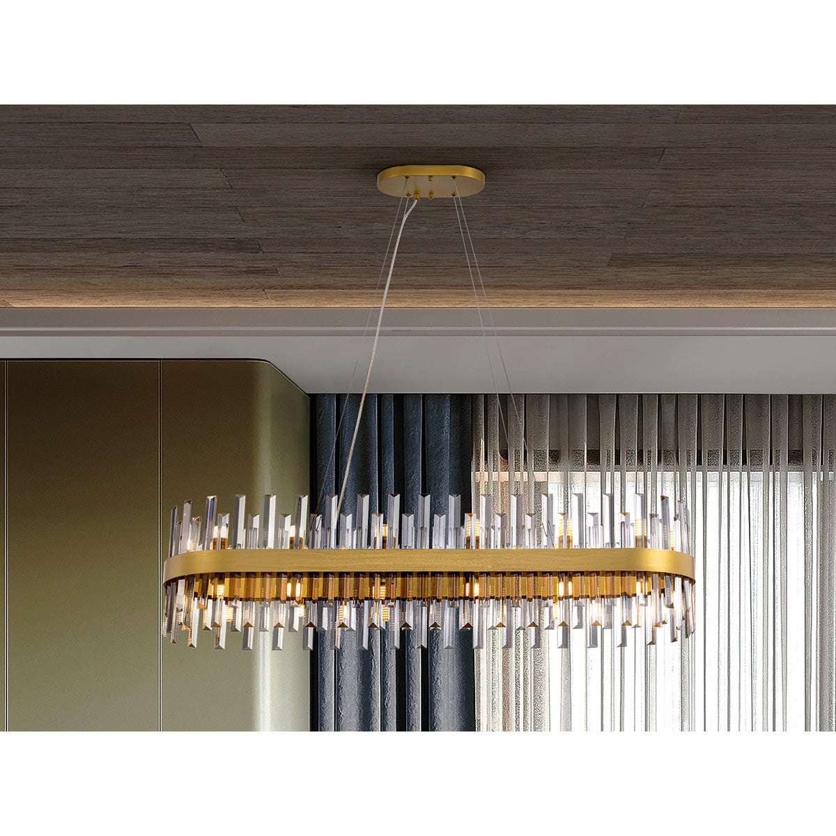 GRACE - LAMPĂ OVALĂ 28L AUR