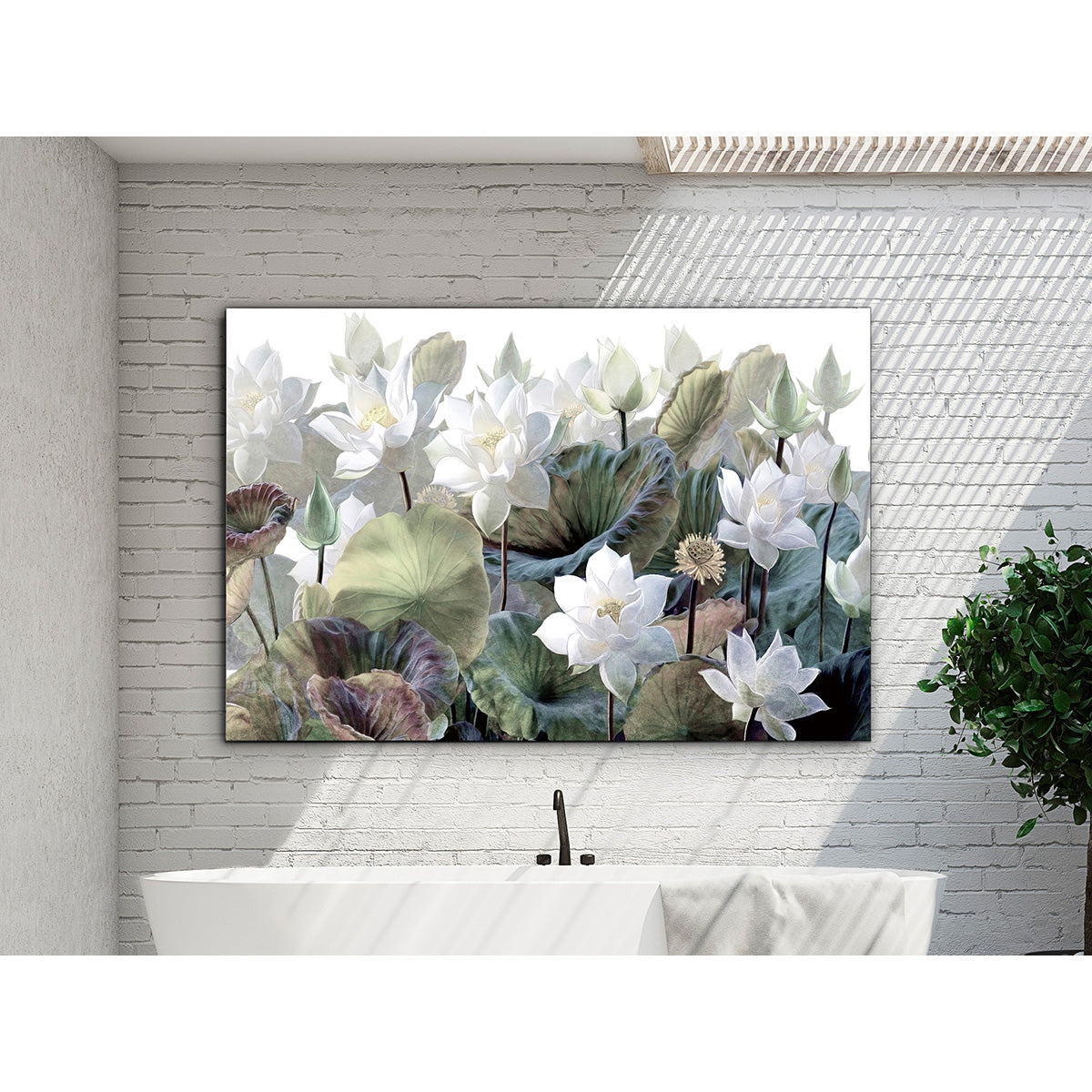 FOTOGRAFIE NENUFARES, 150x100