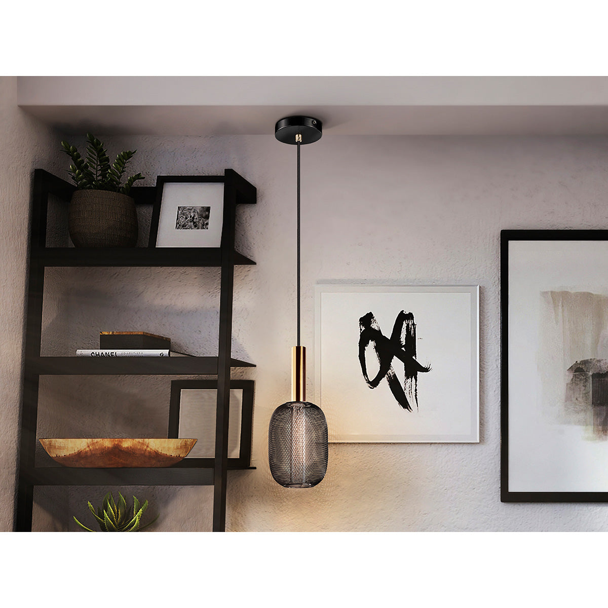 LAMPĂ MICRON, 1L, AURIE/NEAGRU