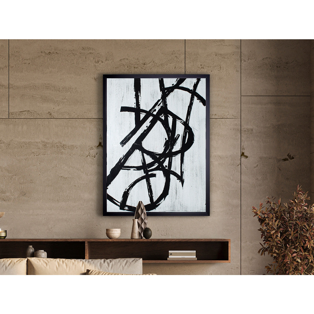 GRAFOS BLANCO - COMPOZIȚIE 75x100