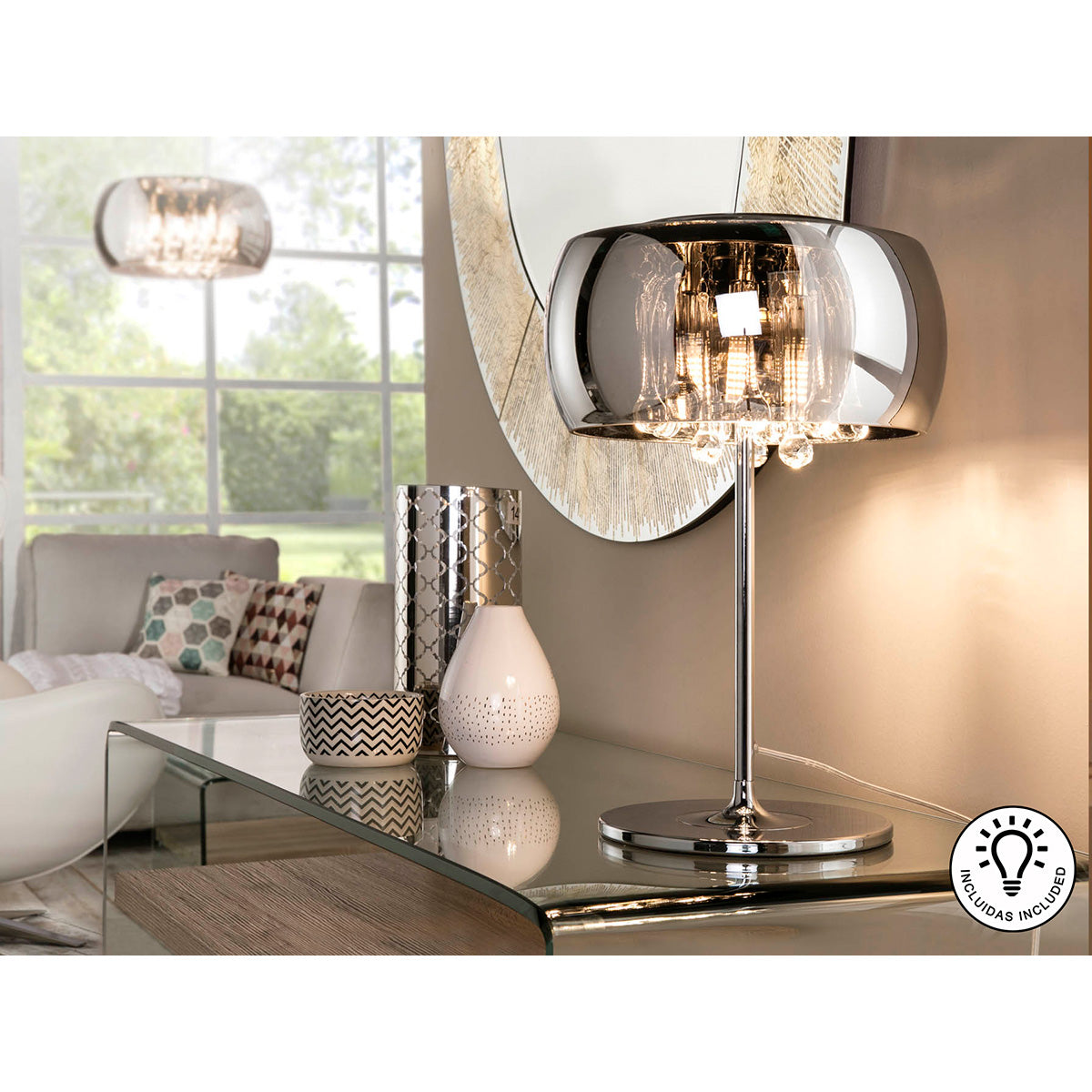 Lampă de masă mică ARGOS 28 cm Marea Britanie