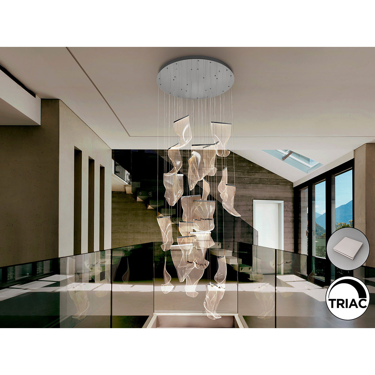 VELOS - LAMPĂ CROMATĂ 24L