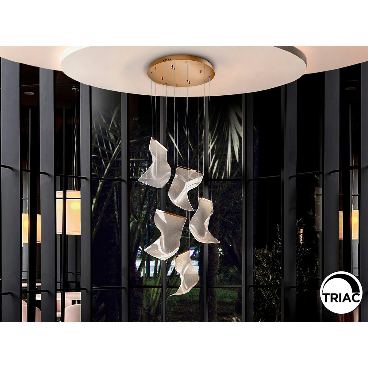 VELOS II - LAMPĂ ROSE GOLD 5L