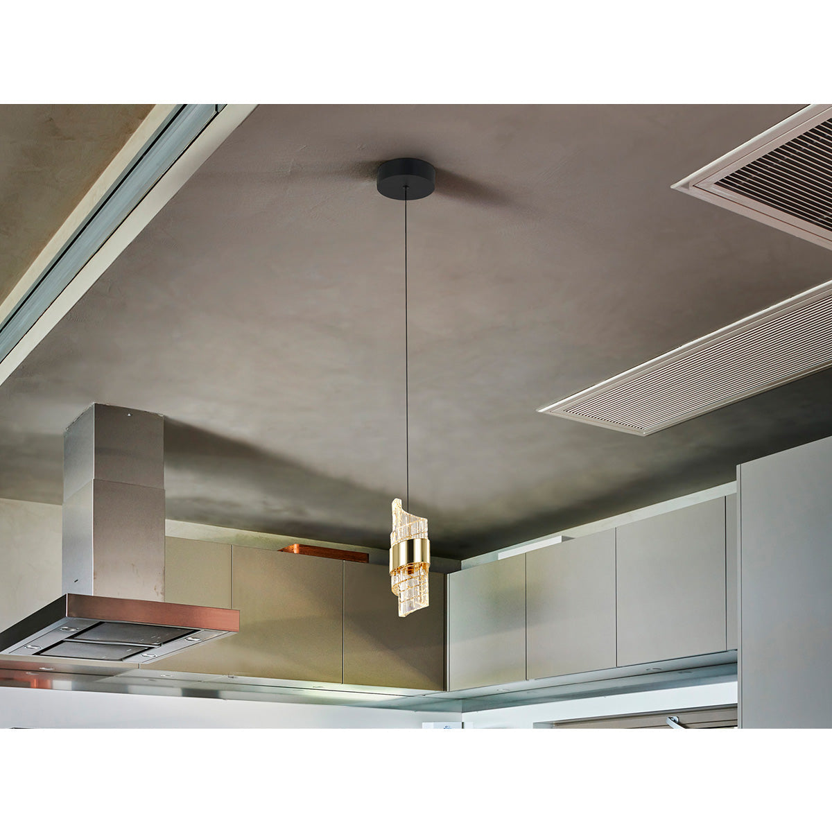 ILIADA - LAMPĂ 1L NEGRU-AURIU