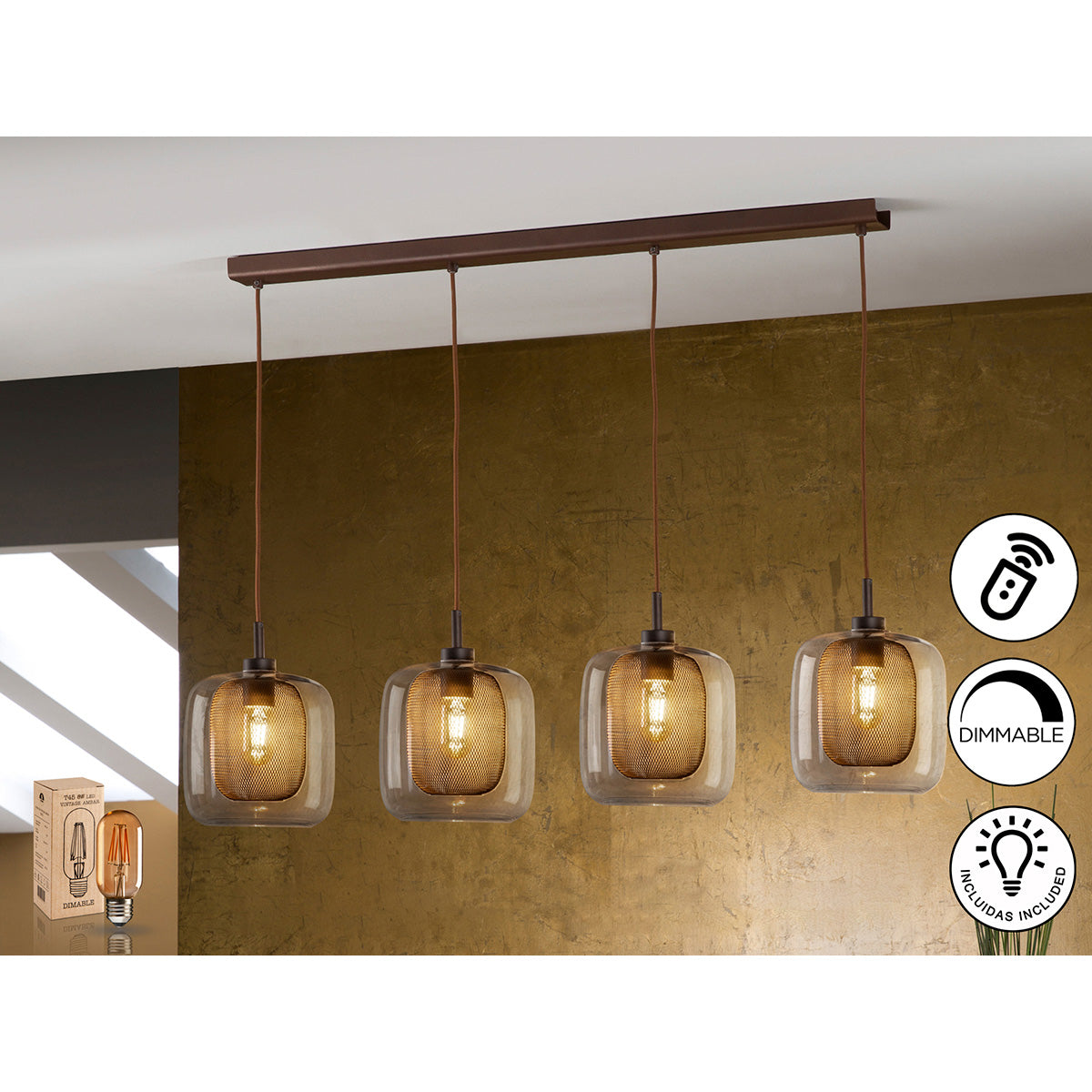 PENDANT FOX CIOCOLATĂ 4L. INTENSABIL