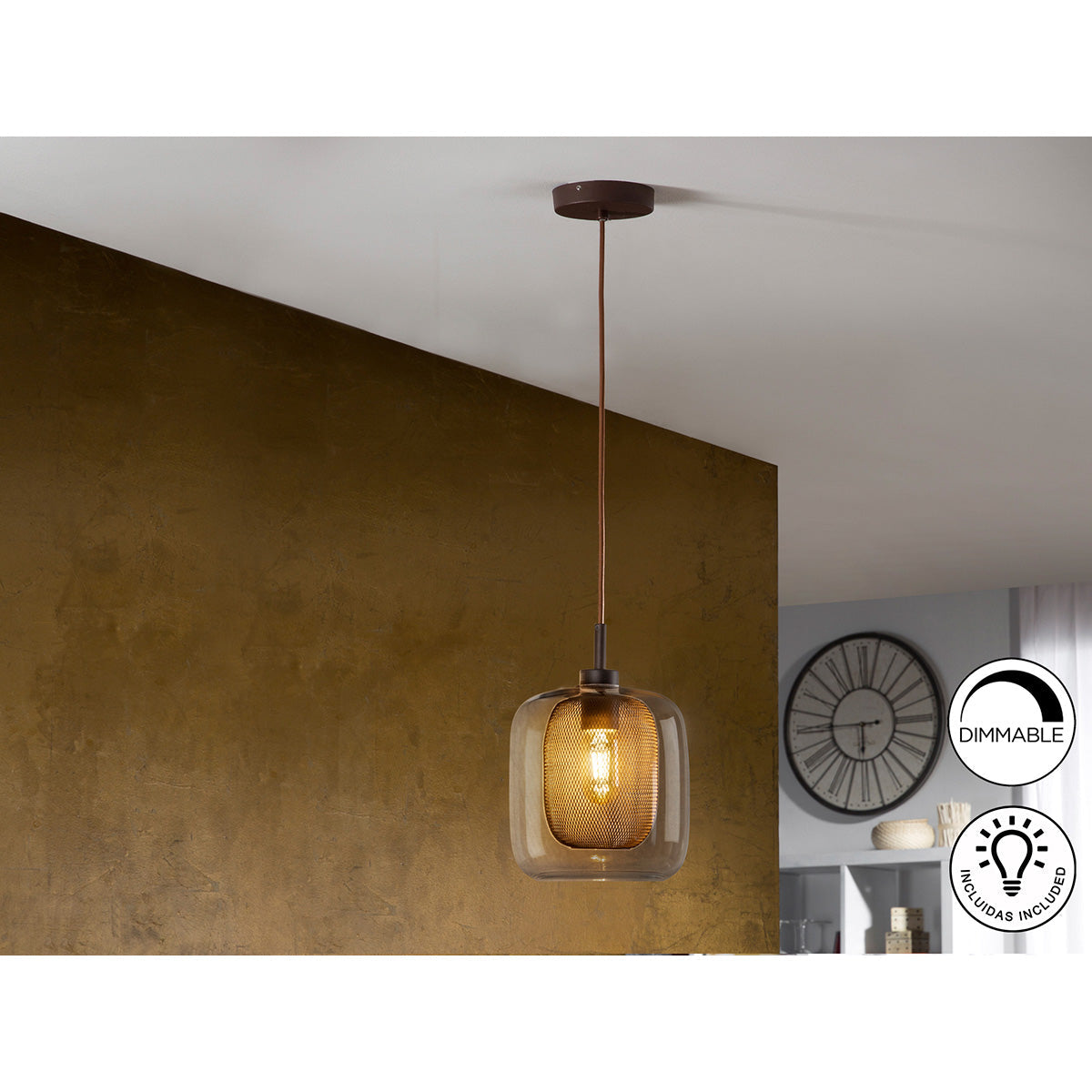 PANDANTIV FOX CIOCOLATĂ 1L.