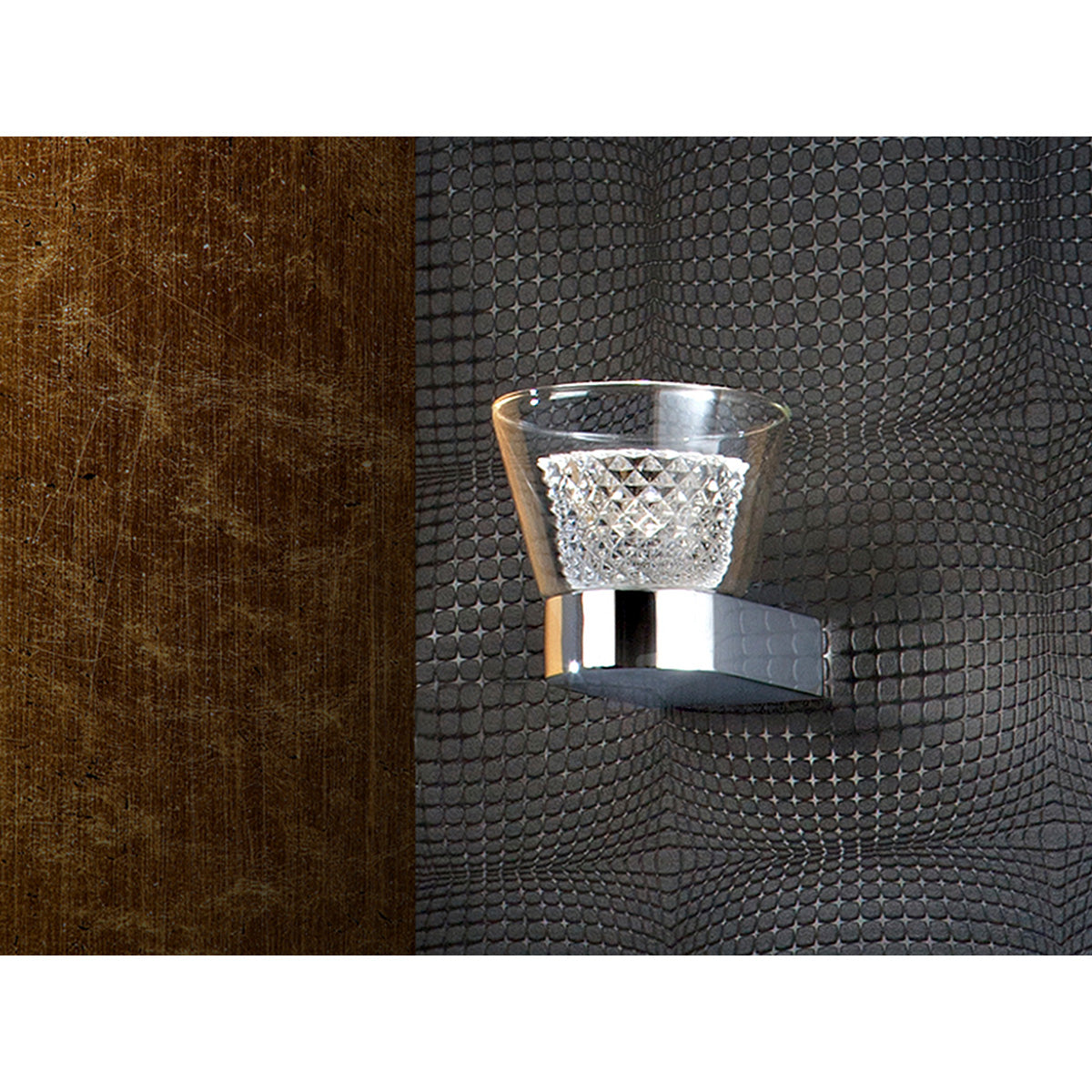 APLICAȚIE LUCIA, 1 LED, CROM